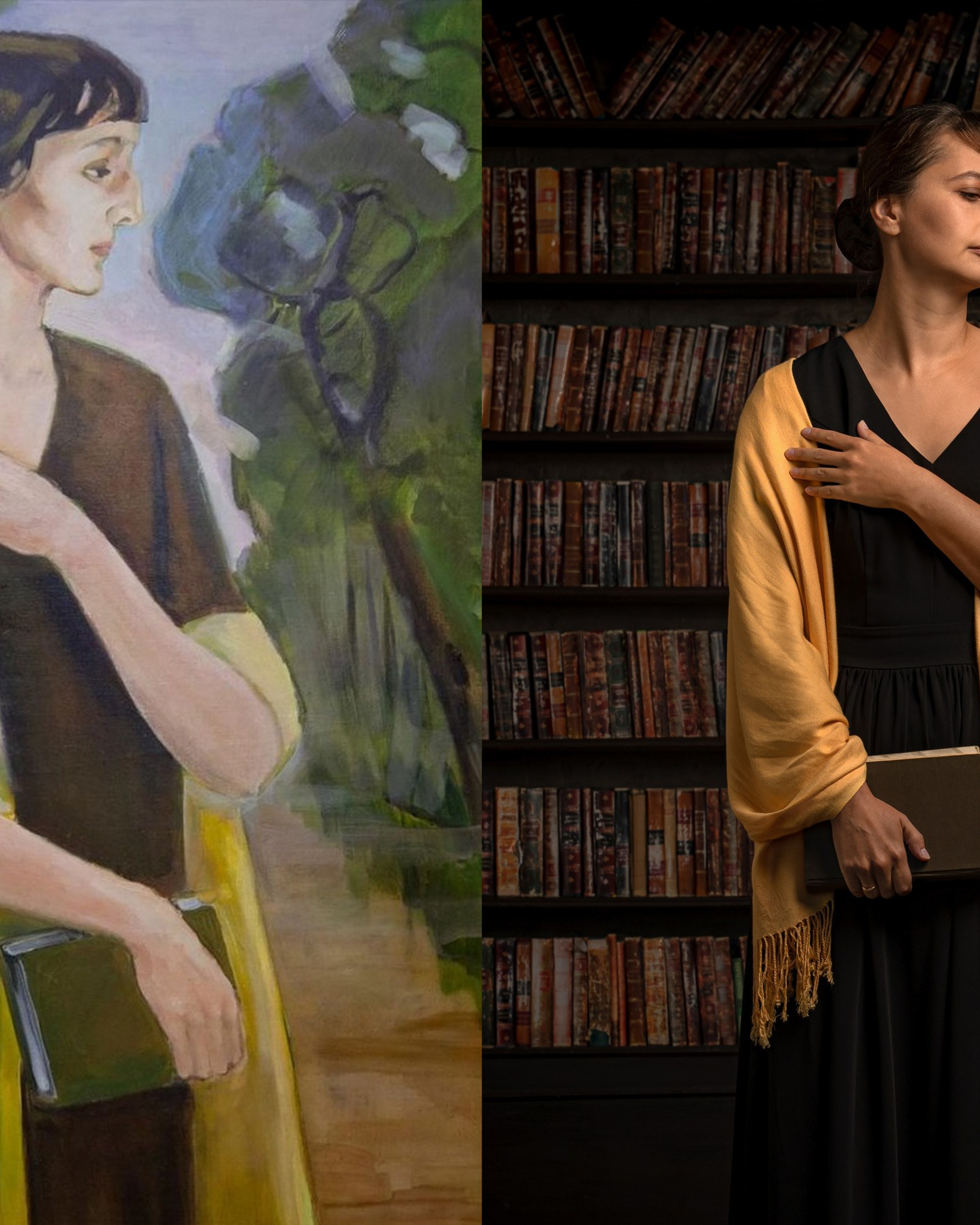 В образе Анны Ахматовой