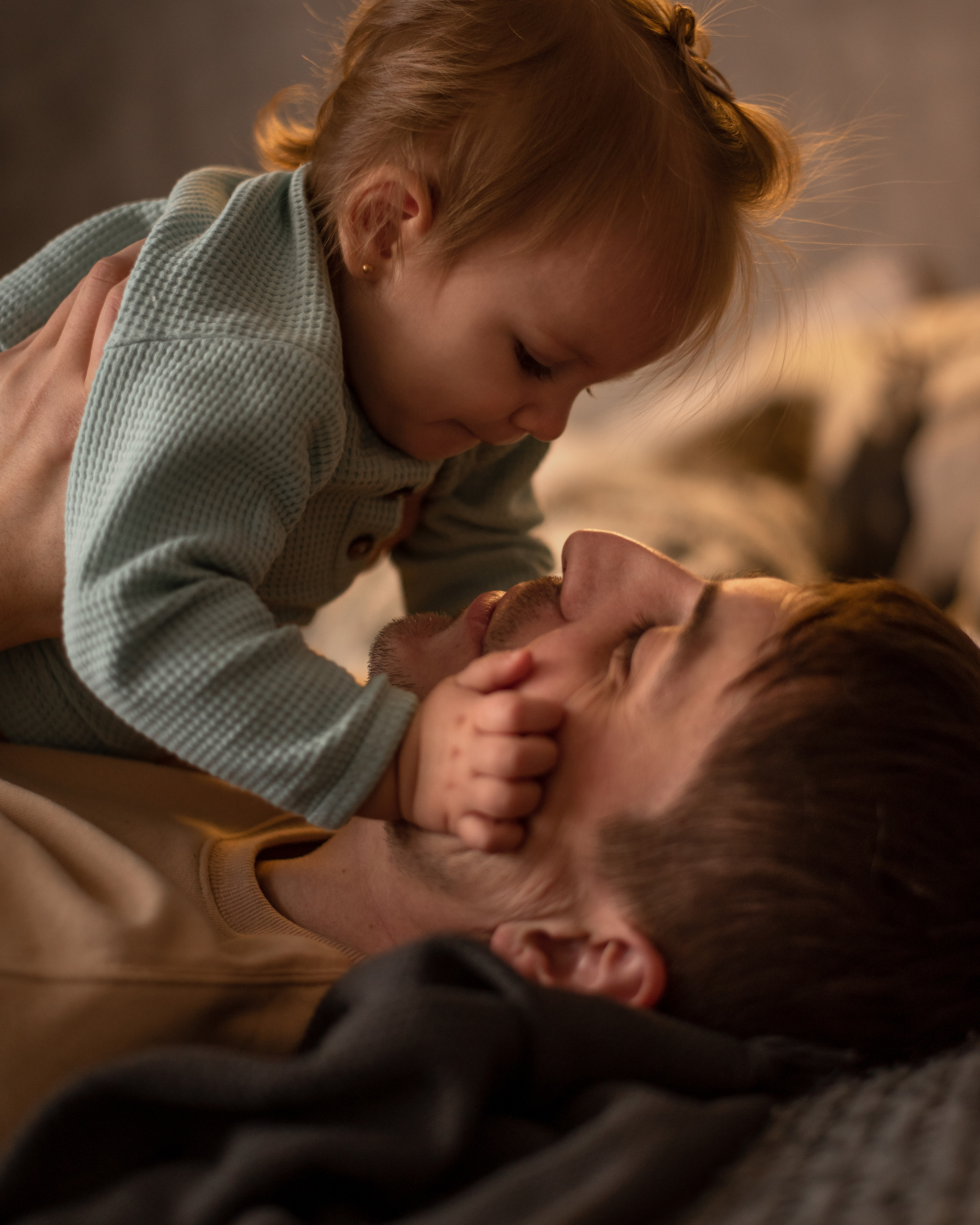 Мия с папой