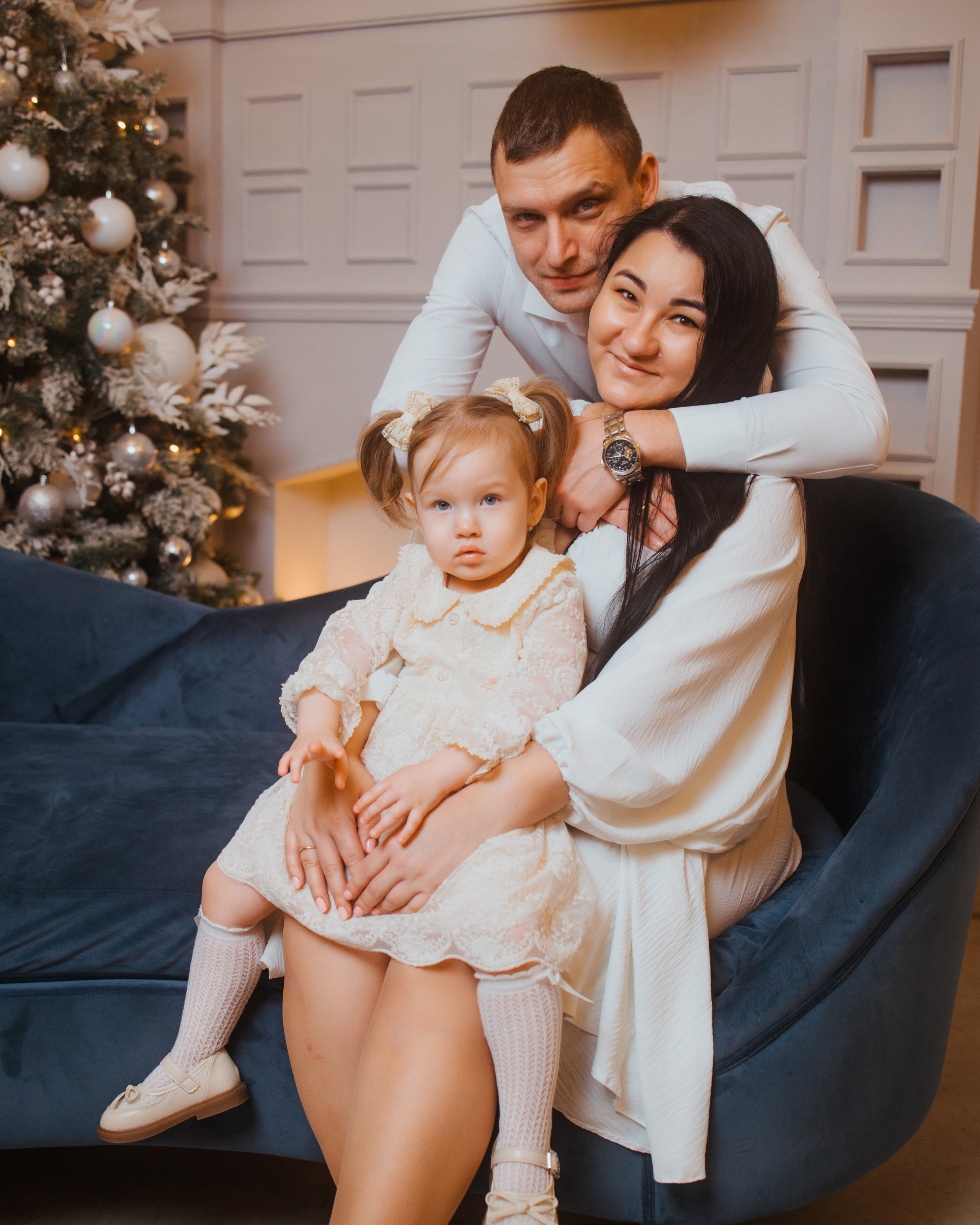 Зимняя семейная фотосъемка