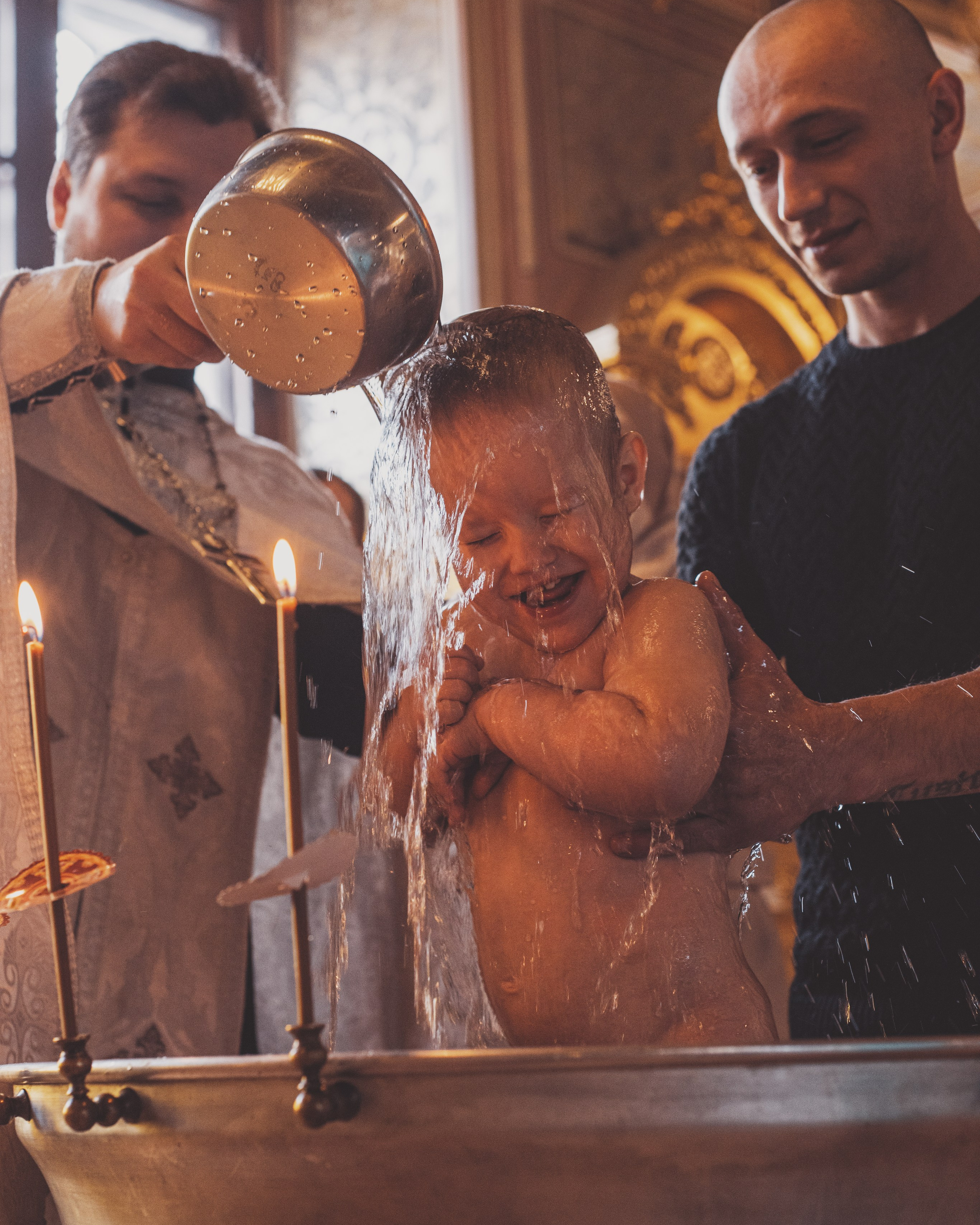 Крещение в храме Николы Белого