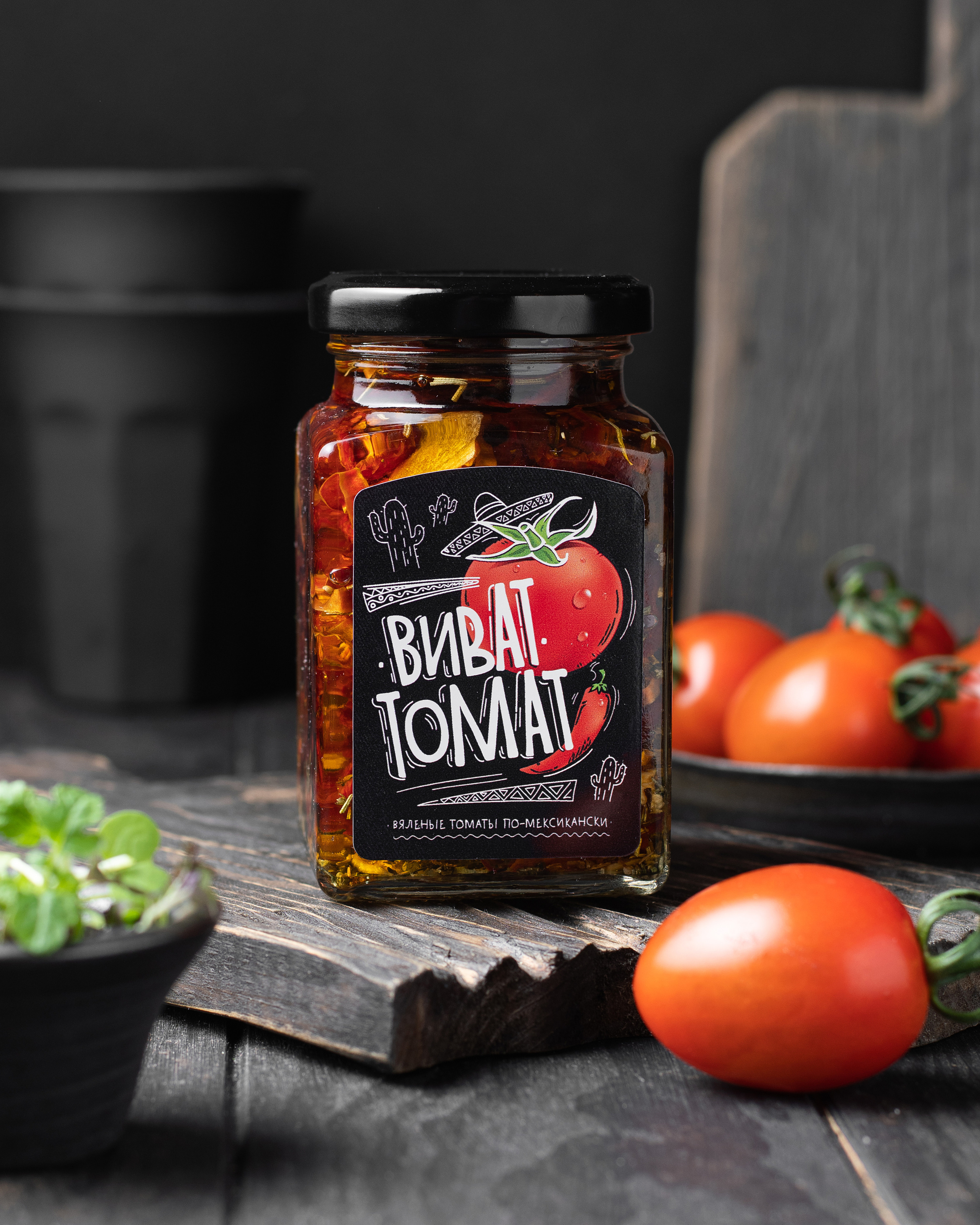 Вяленые томаты «Vivat Tomat»