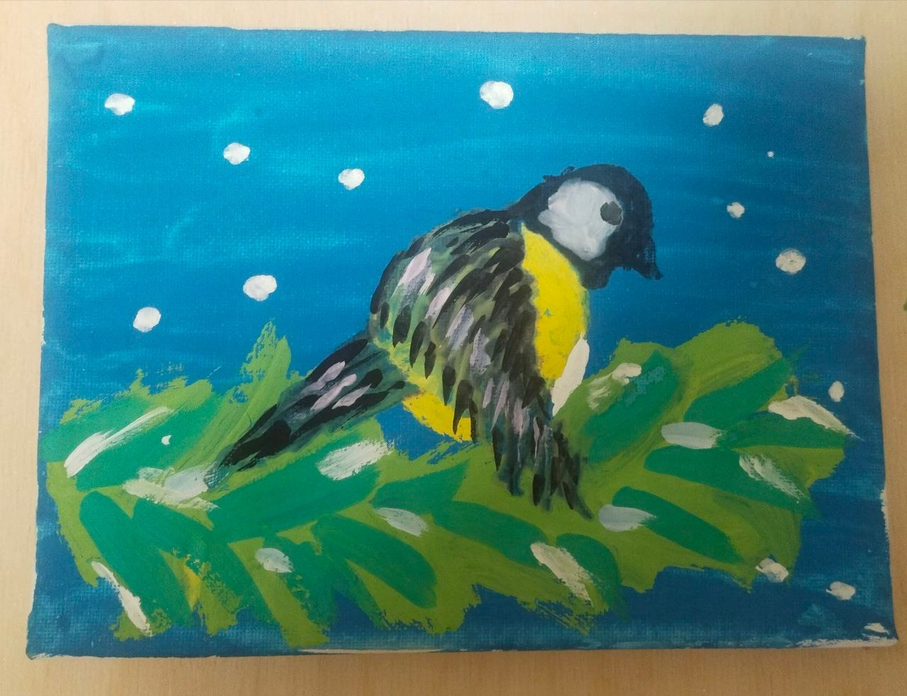 Новогодняя выставка рисунков детей. АНО «Центра социальных проектов «Путь в большой мир»