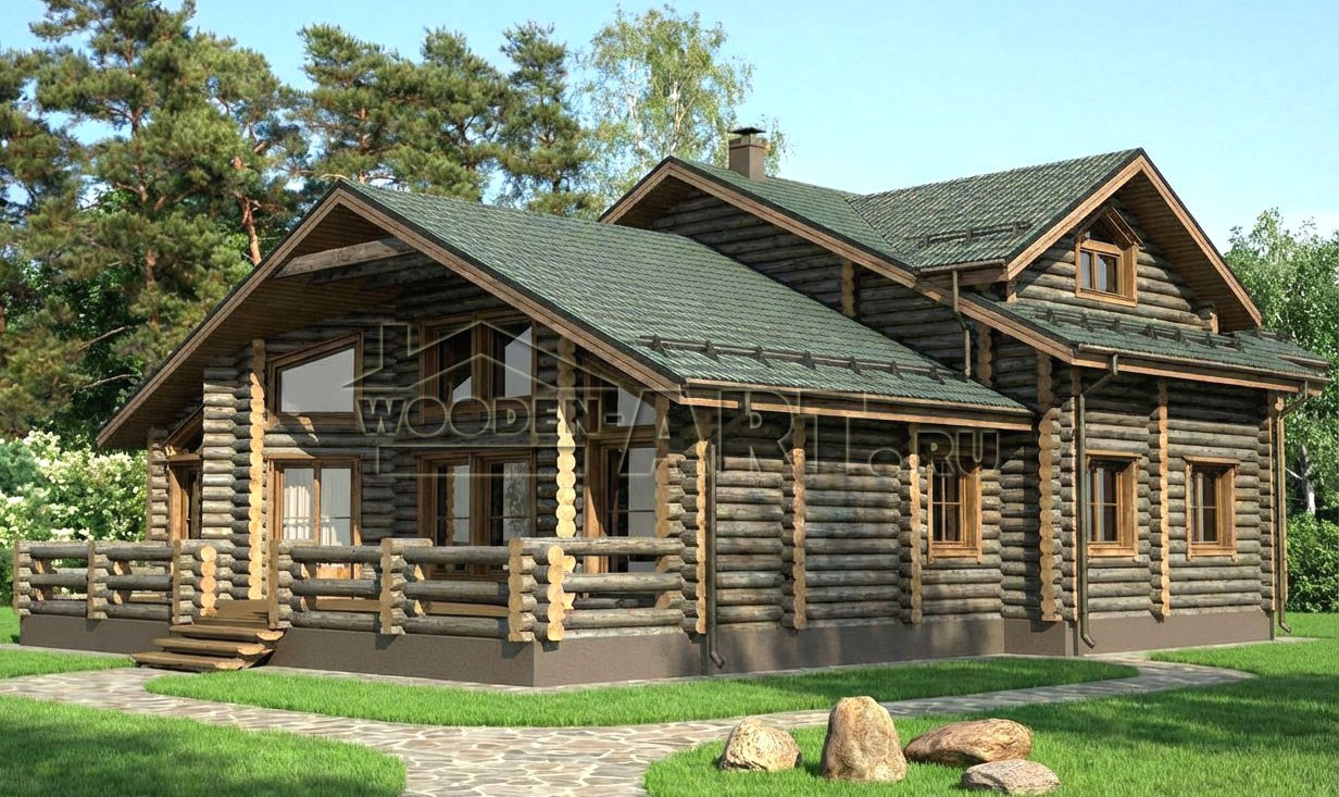 «Красное село» 504 кв. м. Проекты деревянных домов