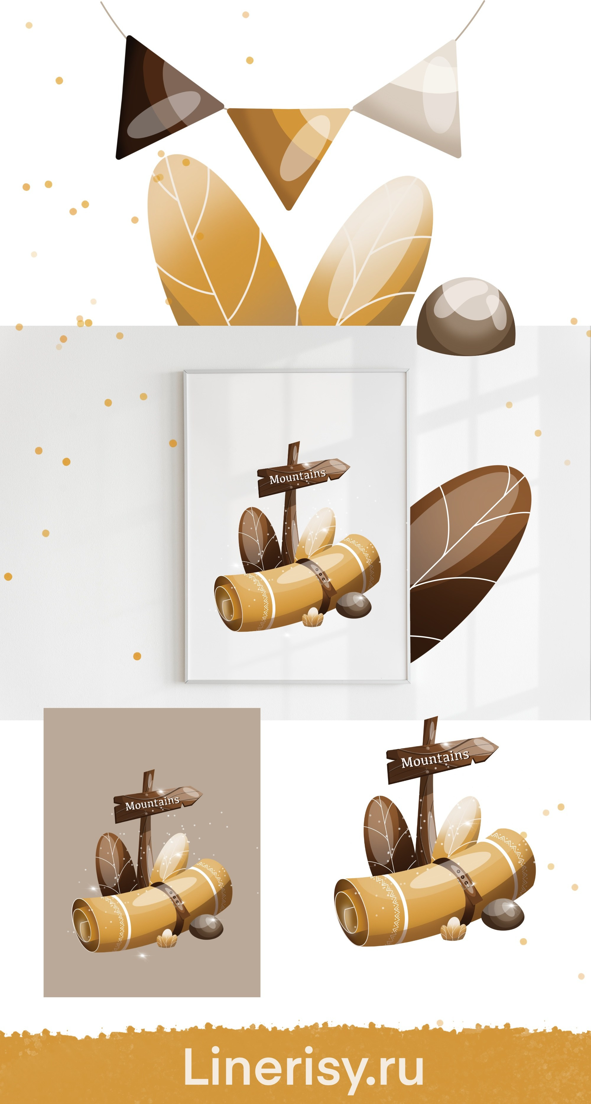 Pinterest. Художник-иллюстратор Евгения Бекренёва