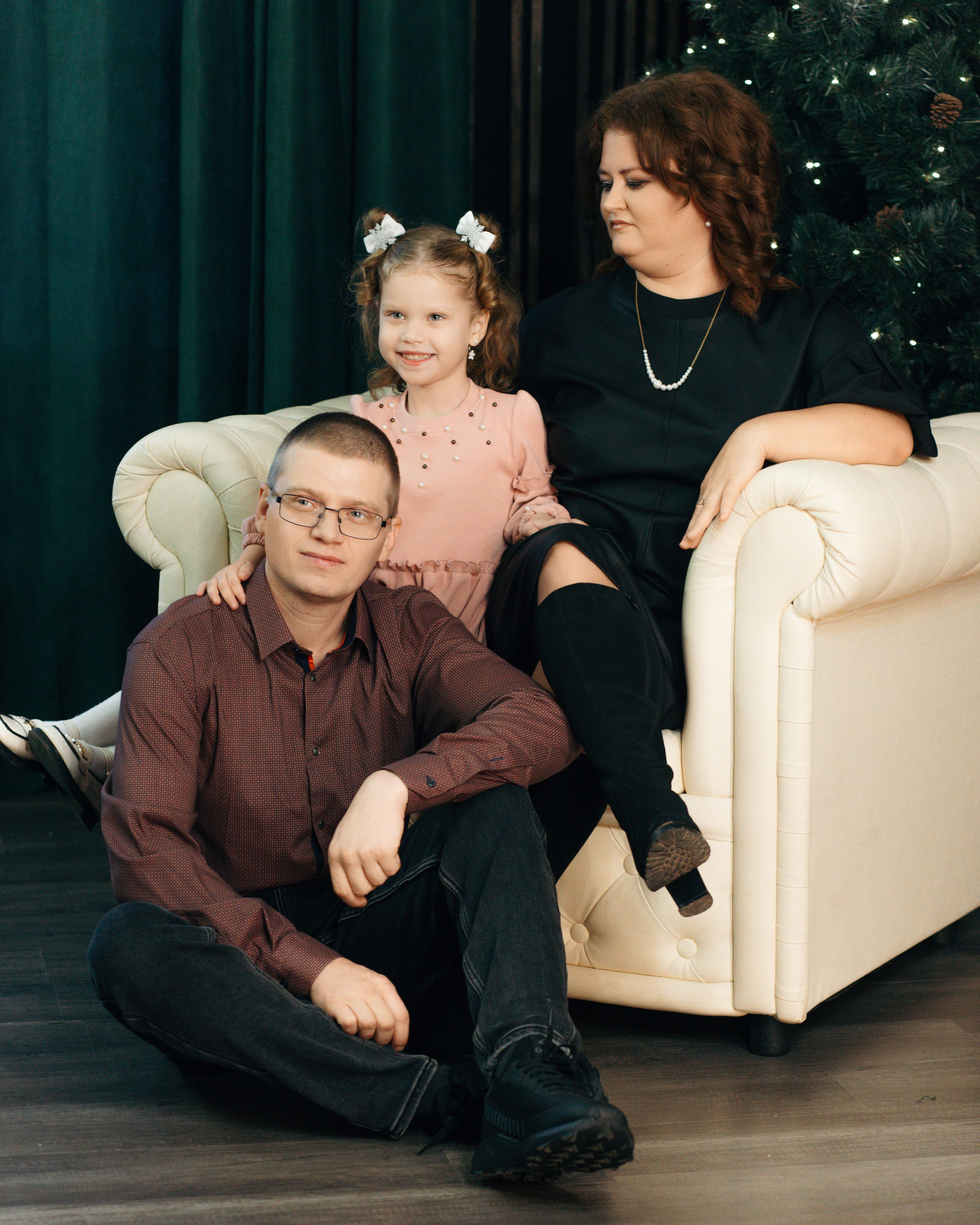 Новогодние фотосесии в студии. Семейный фотограф в Вышнем Волочке — Ульяна Иванова | Фотосессии для всей семьи