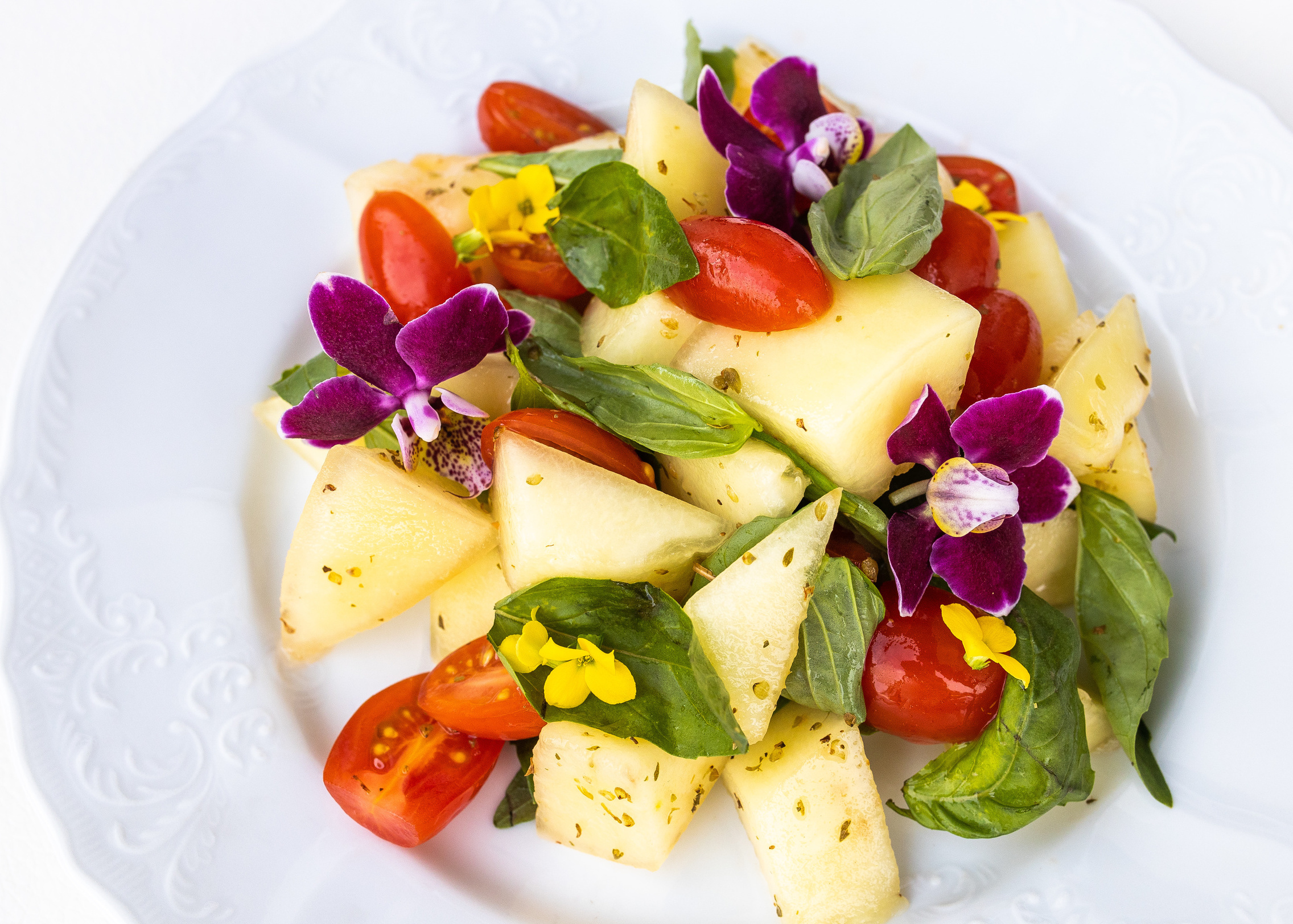 Цветочное меню. Кейтеринг Royal Catering | По Москве и Московской области организуем р