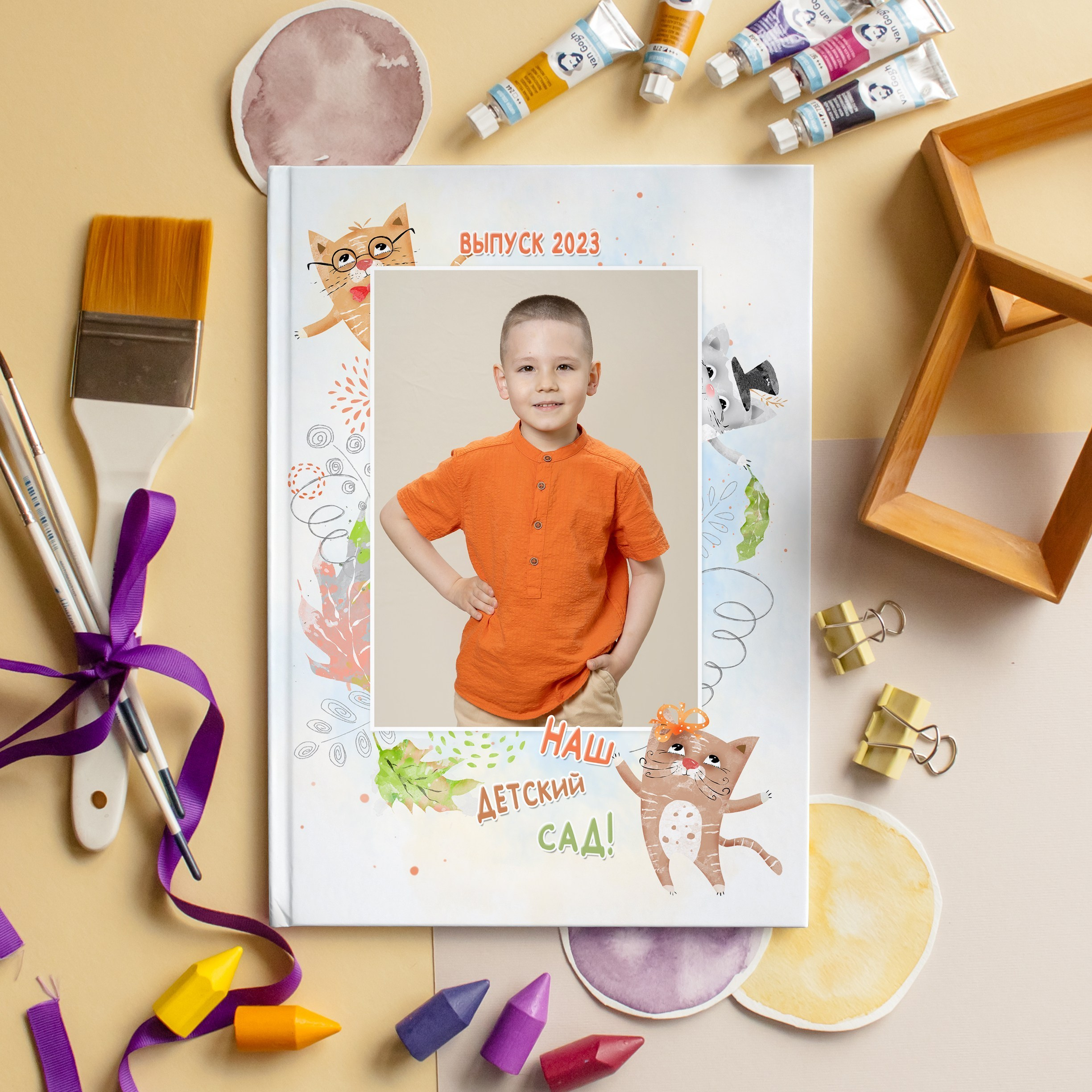 Дизайны альбомов для детских садов. Казахстан, Караганда, Темиртау. Выпускные альбомы и виньетки Караганда, Темиртау