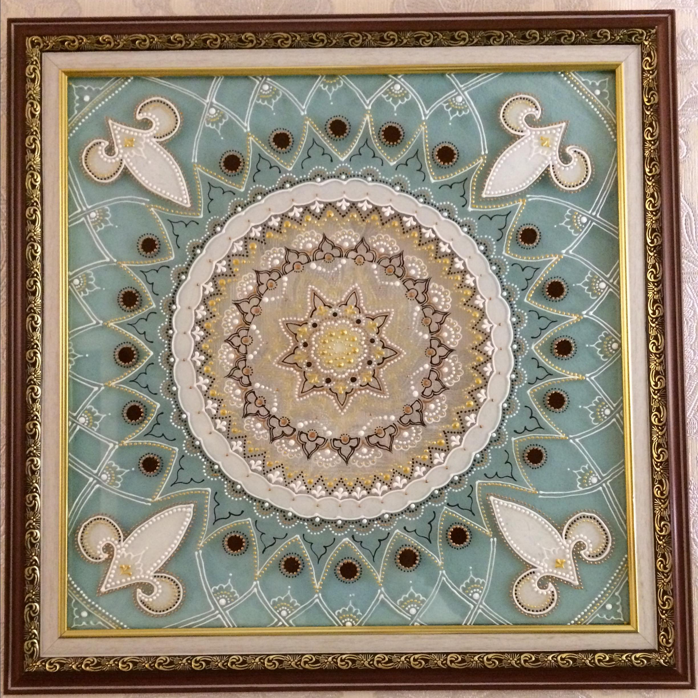 МАГАЗИН — ИНЬ и ЯНЬ Бирюза (в столовой). Свет Мандал Светланы Филимоновой