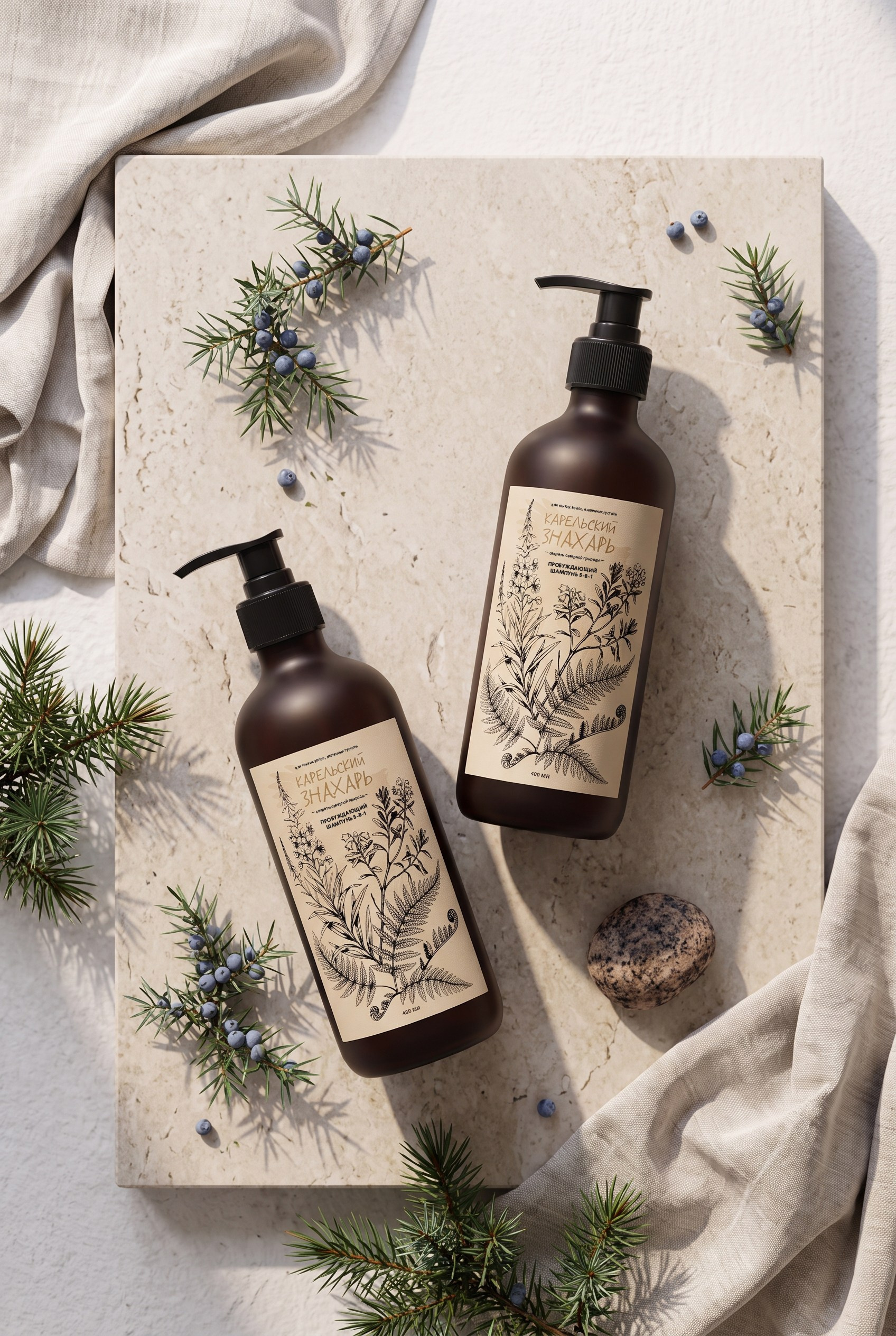 Карельский знахарь. Aleksandra Bulgakova, packaging and identity