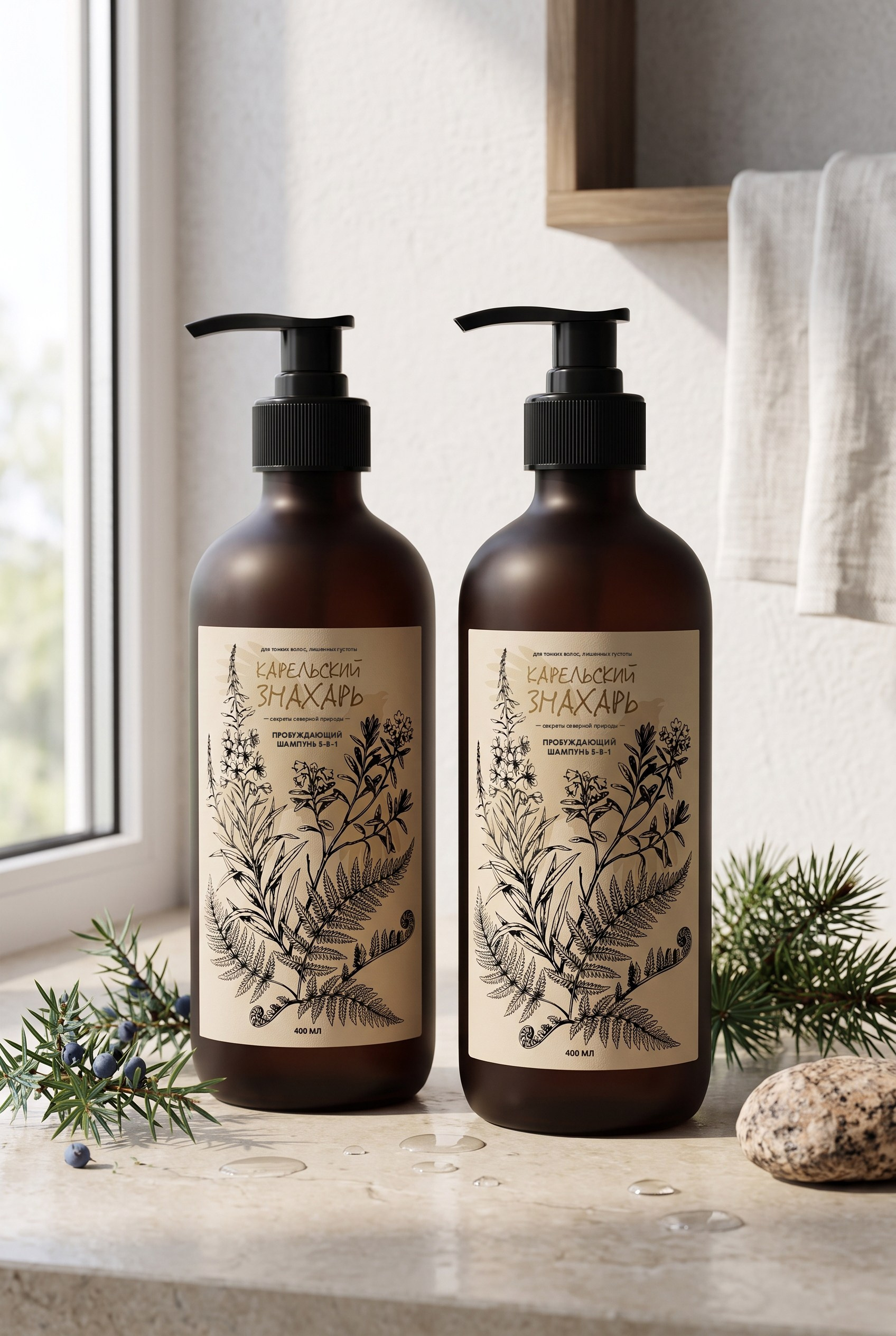 Карельский знахарь. Aleksandra Bulgakova, packaging and identity