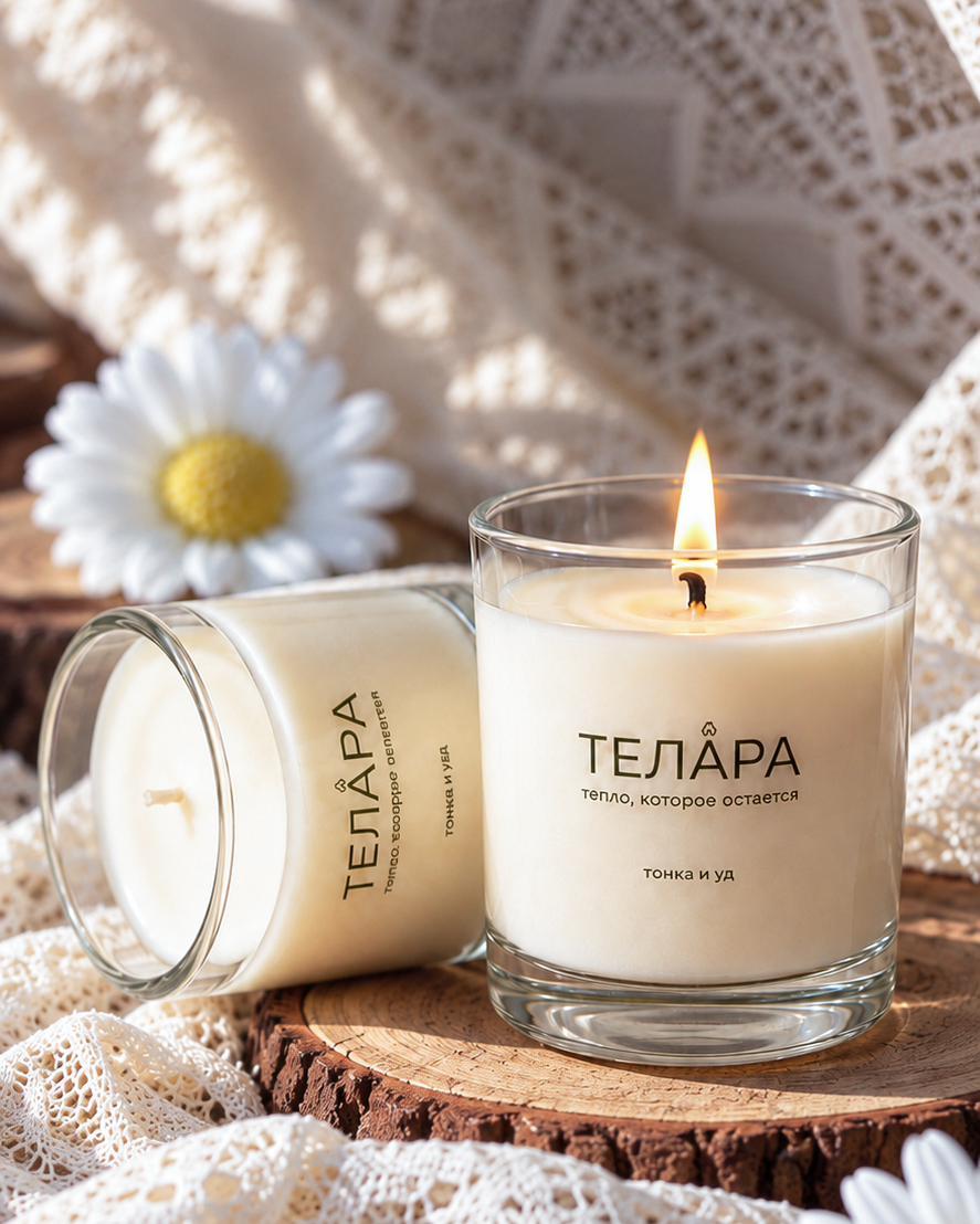ТЕЛАРА — ароматические свечи, кашпо и декор ручной работы в Санкт-Петербурге
