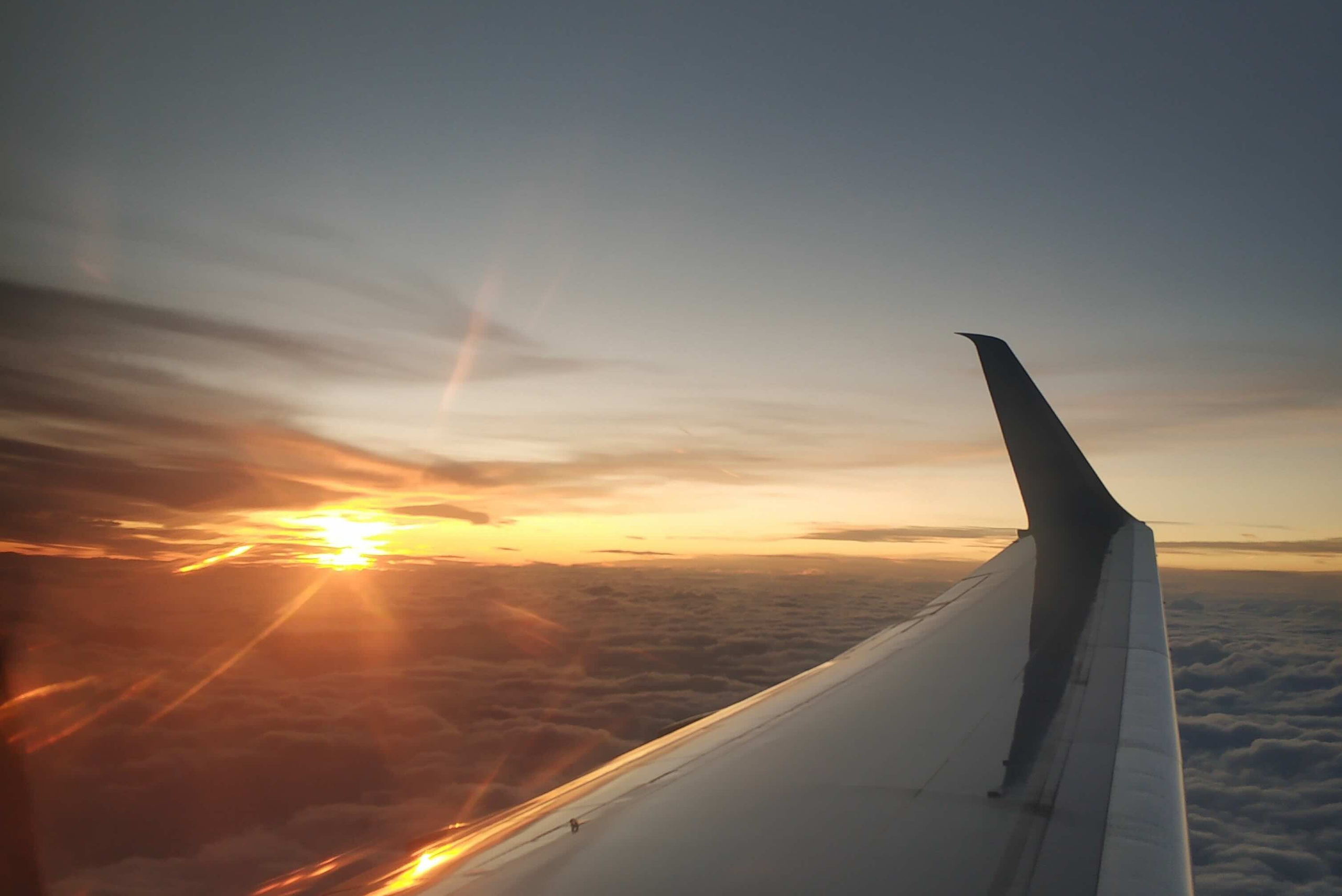 Самолет, путешествие