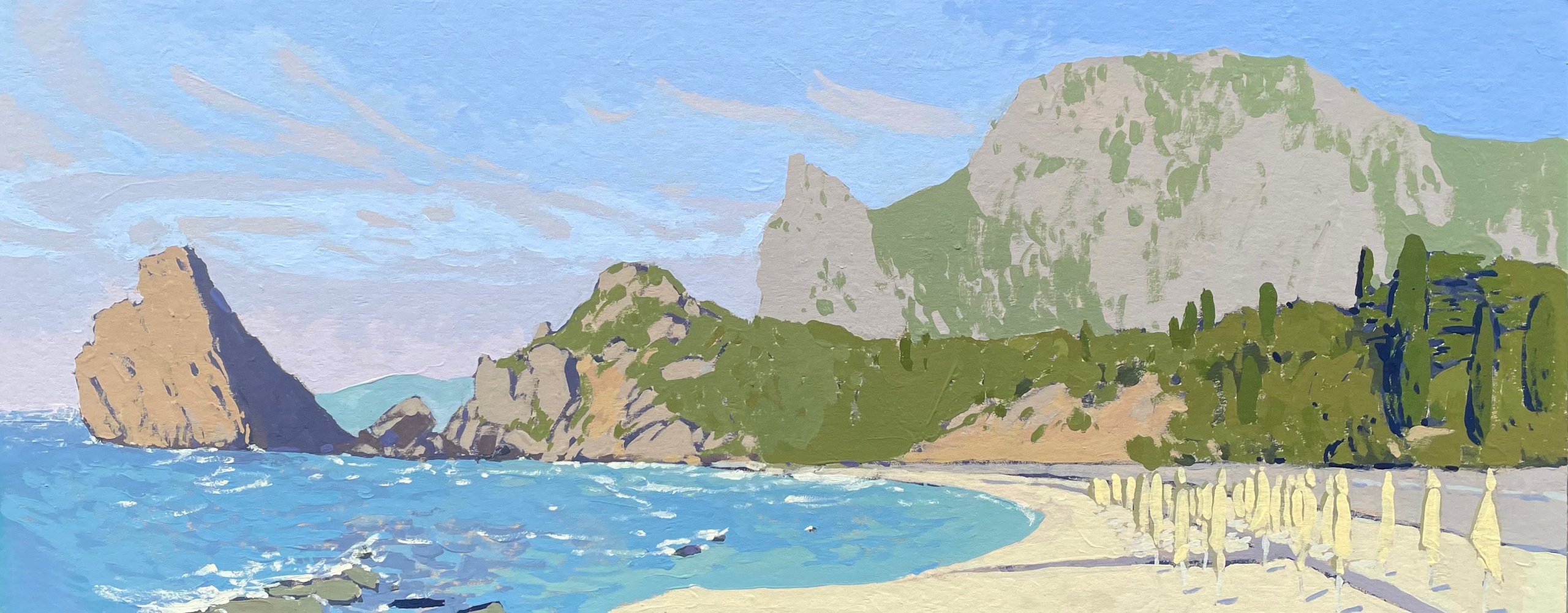 Пейзажи. Художница Лиза Владимирова