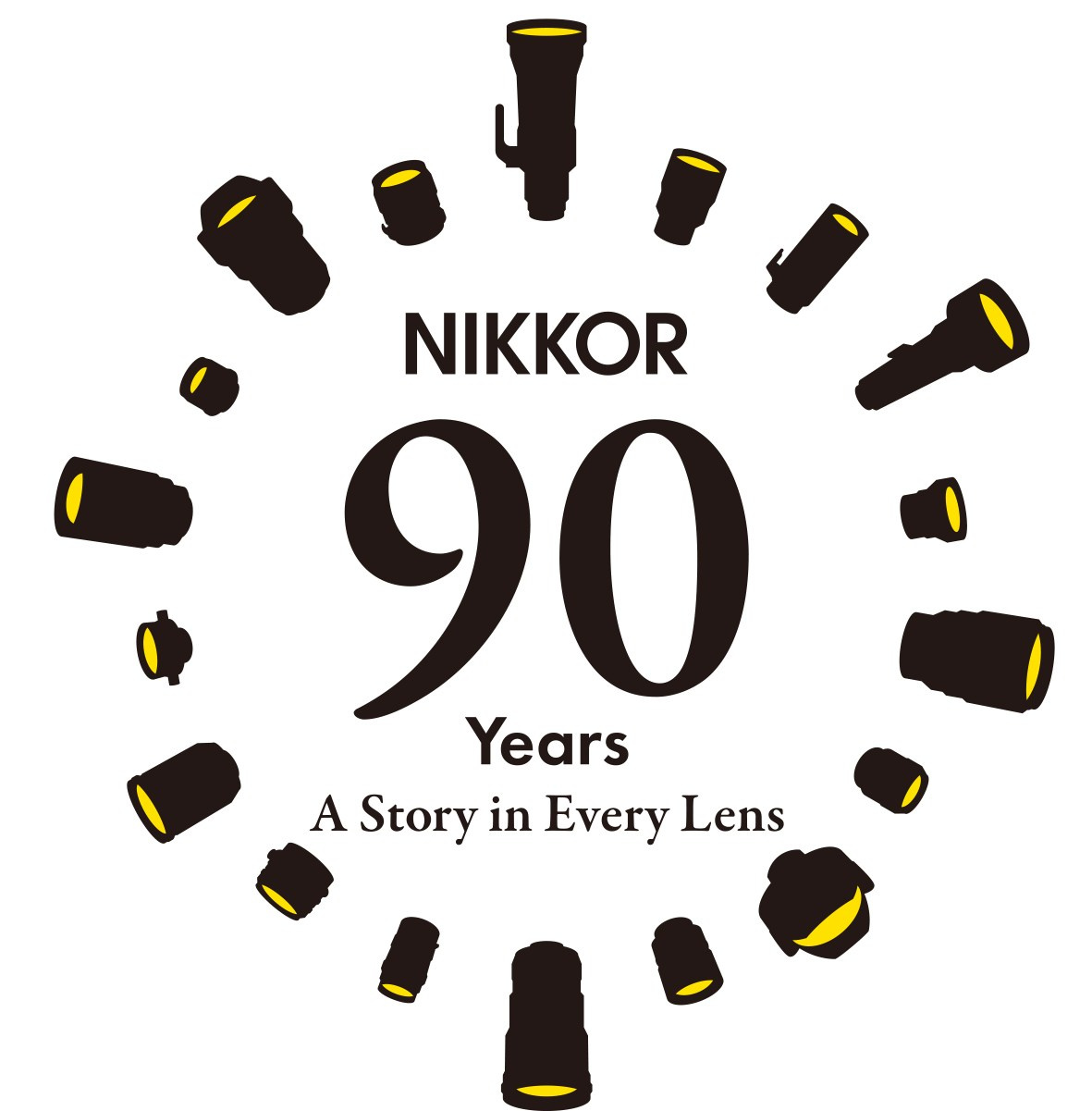 Nikon создает логотип в честь 90-летия выпуска объективов NIKKOR. Фотограф — видеограф в Москве Дмитрий Менделеев