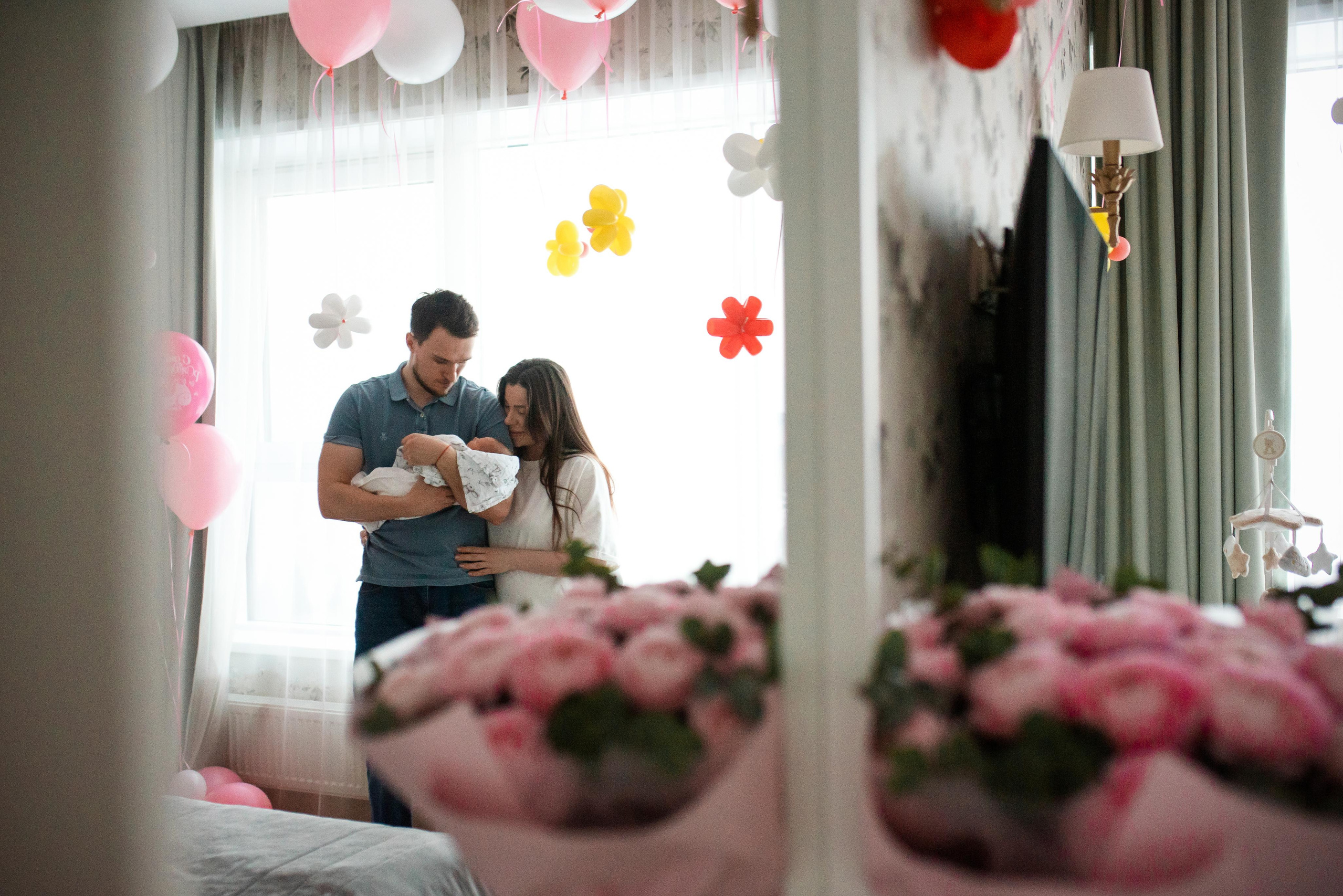 выписка из роддома Парацельс, фотограф из 40 роддома