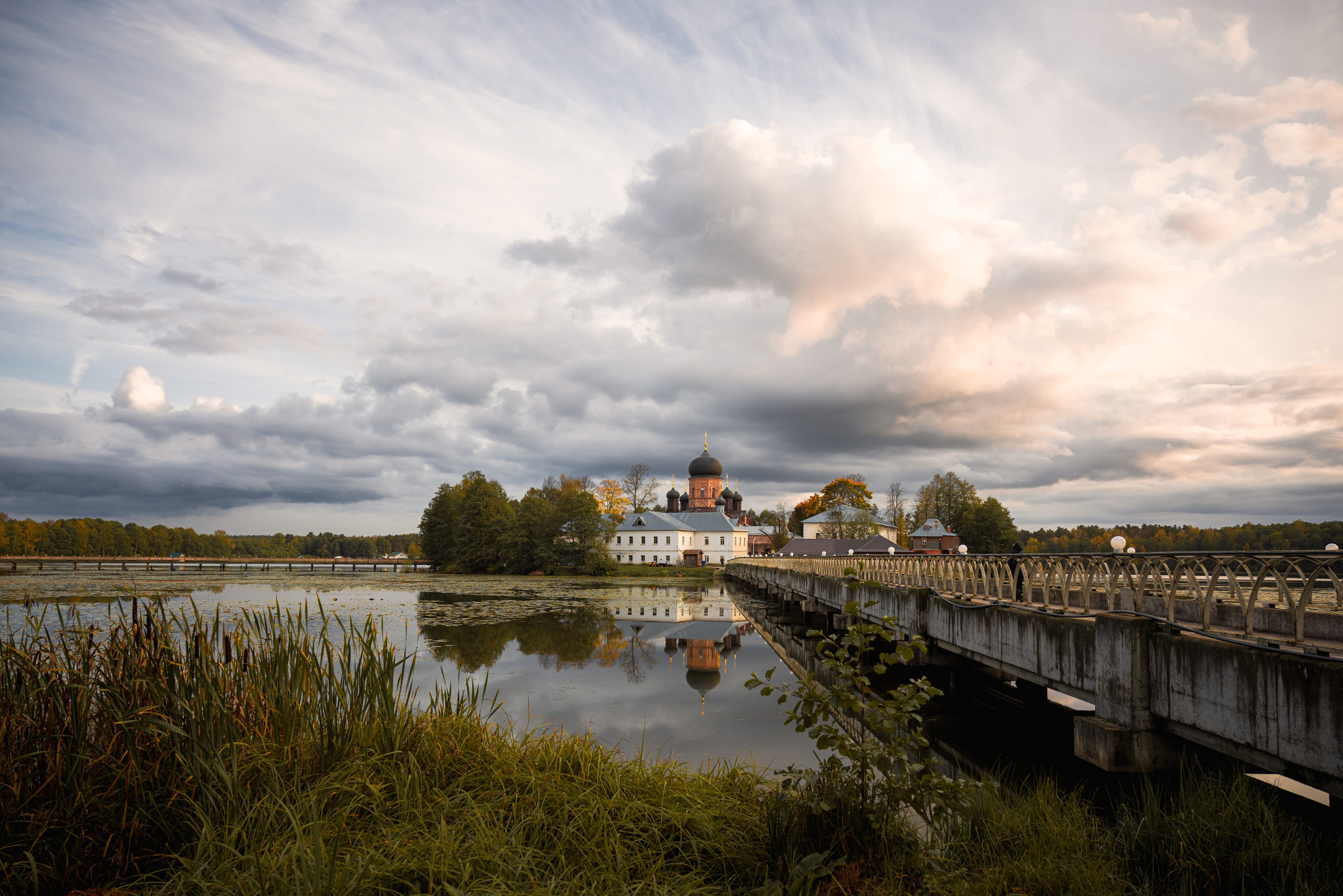 “St. Vvedensky Island Monastery”. Photographer in Moscow Ira Beinar