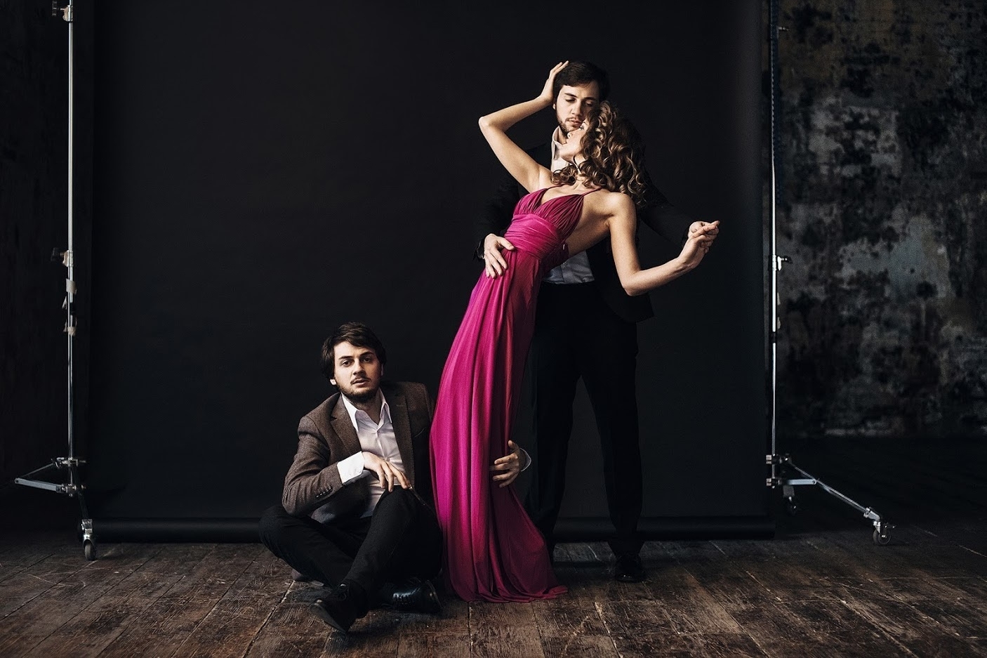 Съемка для дуэта ведущих Twin Brothers. Фотограф Игорь Цаплин