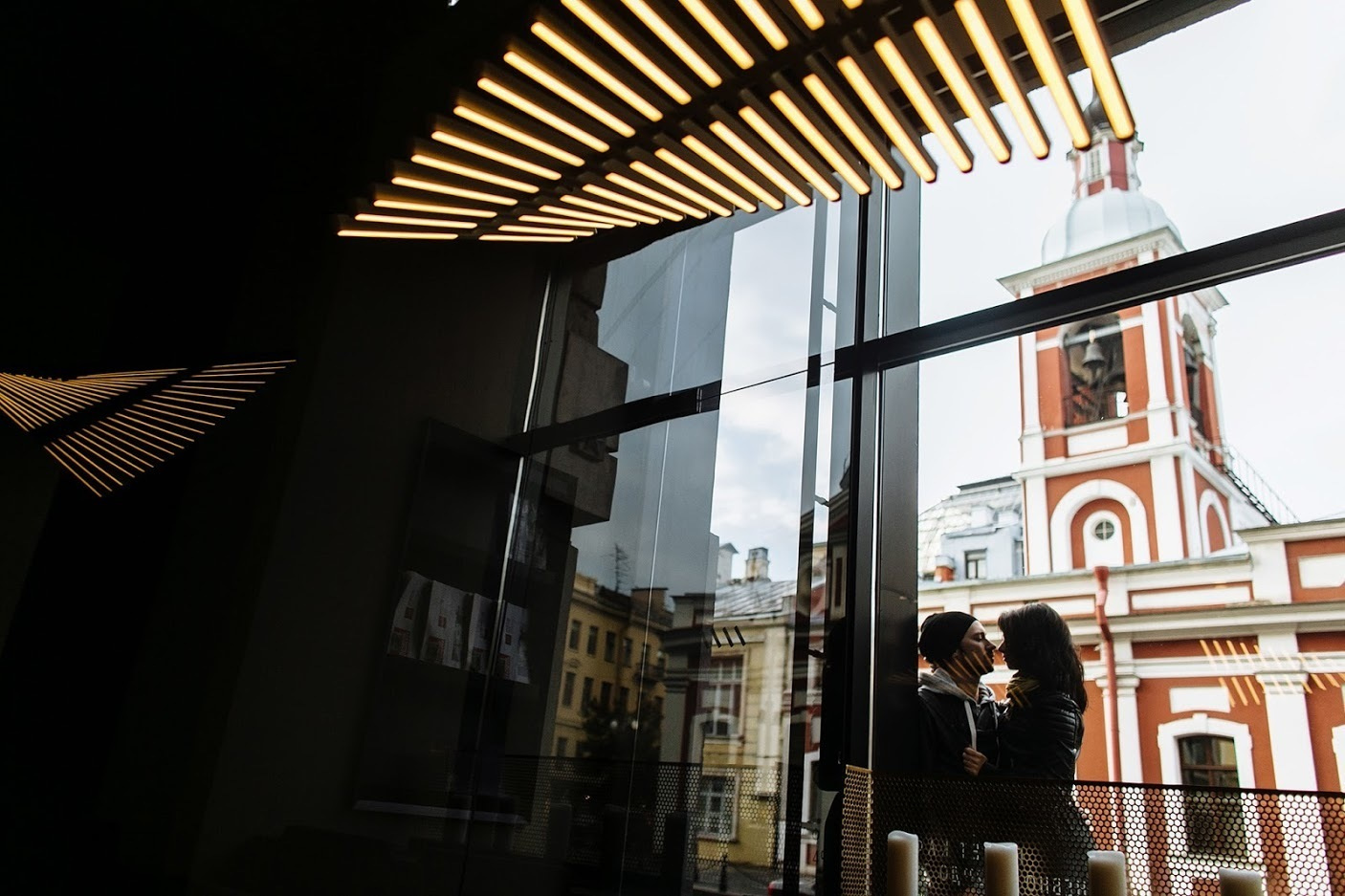 Аня и Леша. Прогулка по Питеру. Фотограф Игорь Цаплин