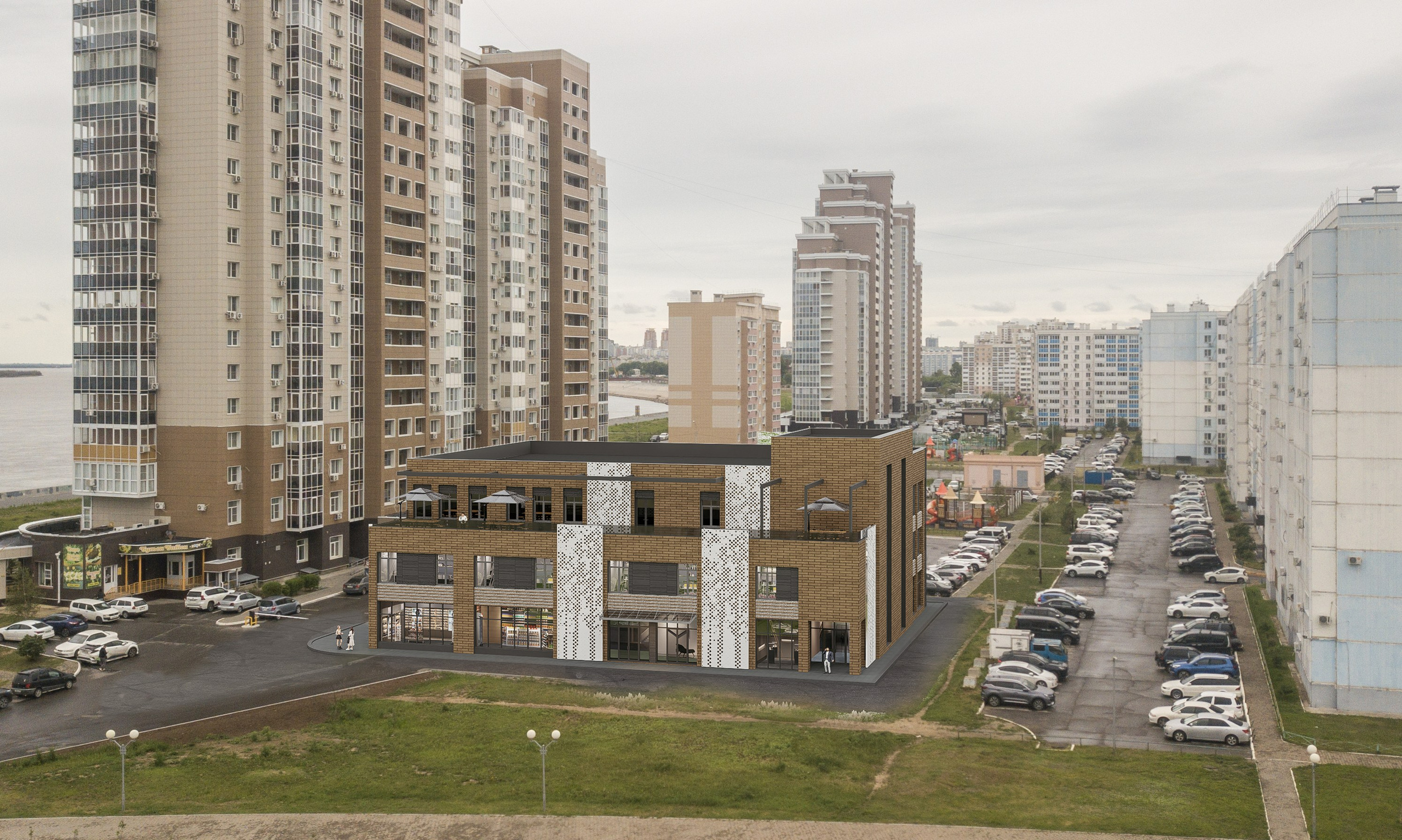 Фасад Сысоева. Архитектурно-дизайнерское бюро ROOMS