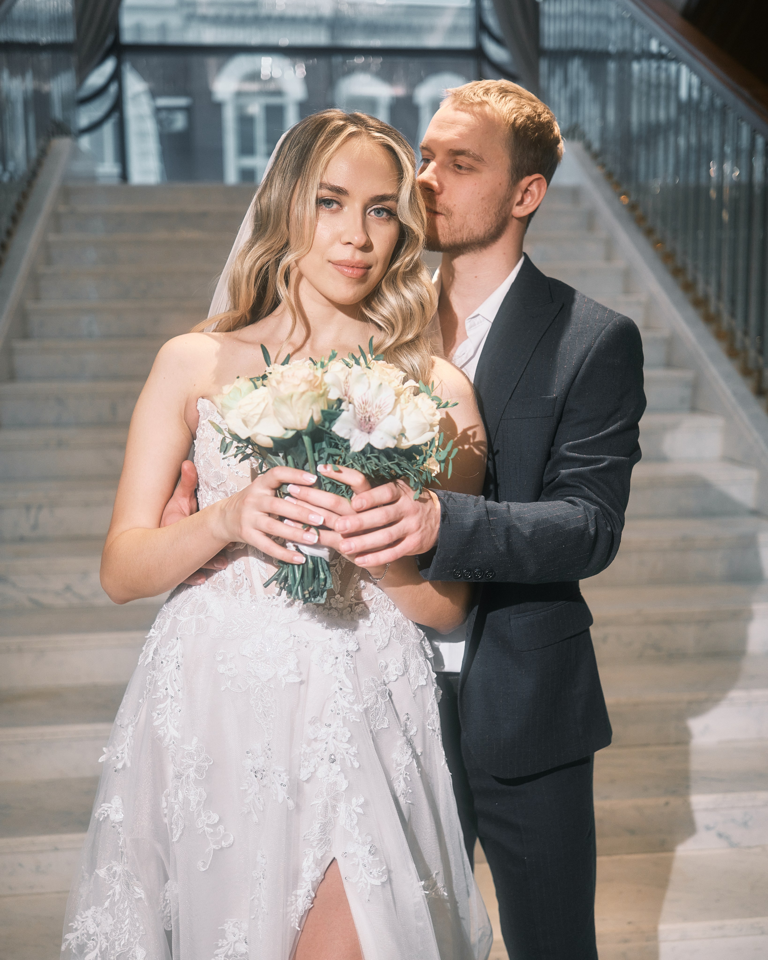 Утро жениха и невесты в отеле Мариот 