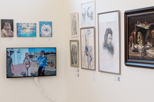 Exhibition. Artist Margarita Gusak