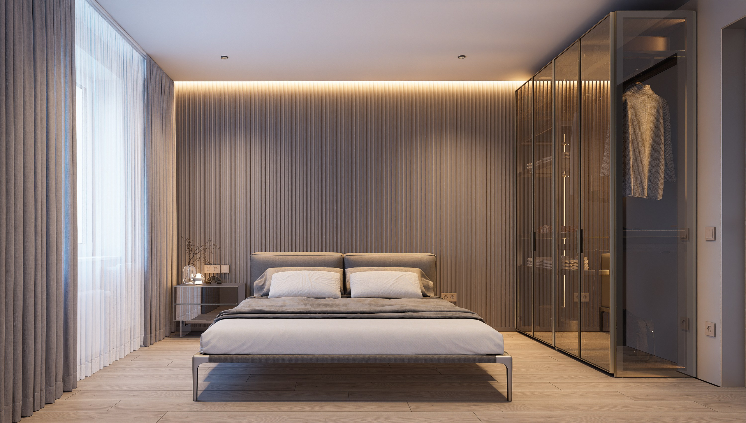 Квартира ЖК GREEN 113. Архитектурно-дизайнерское бюро ROOMS