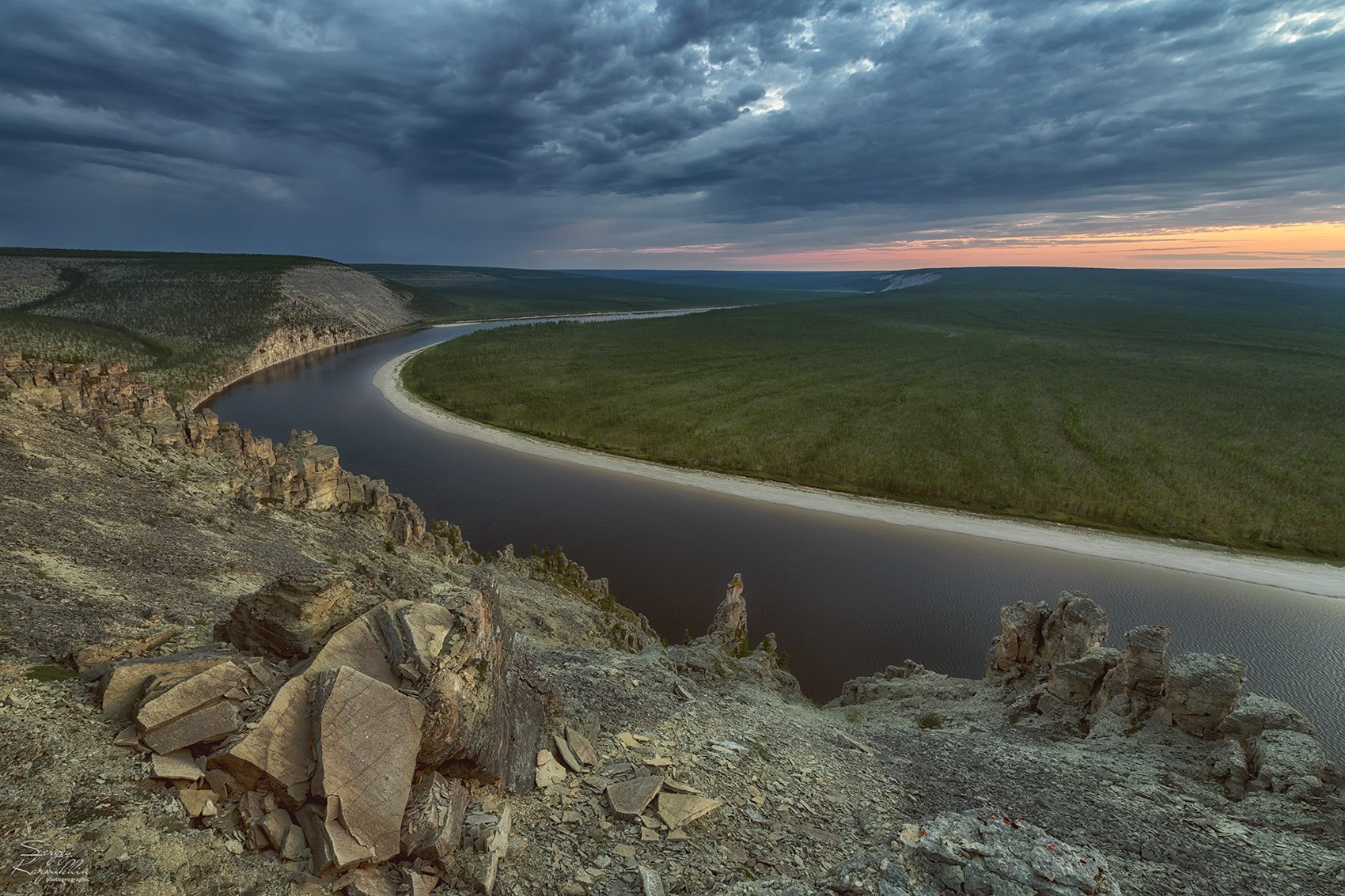 Река Оленёк, верхнее течение
