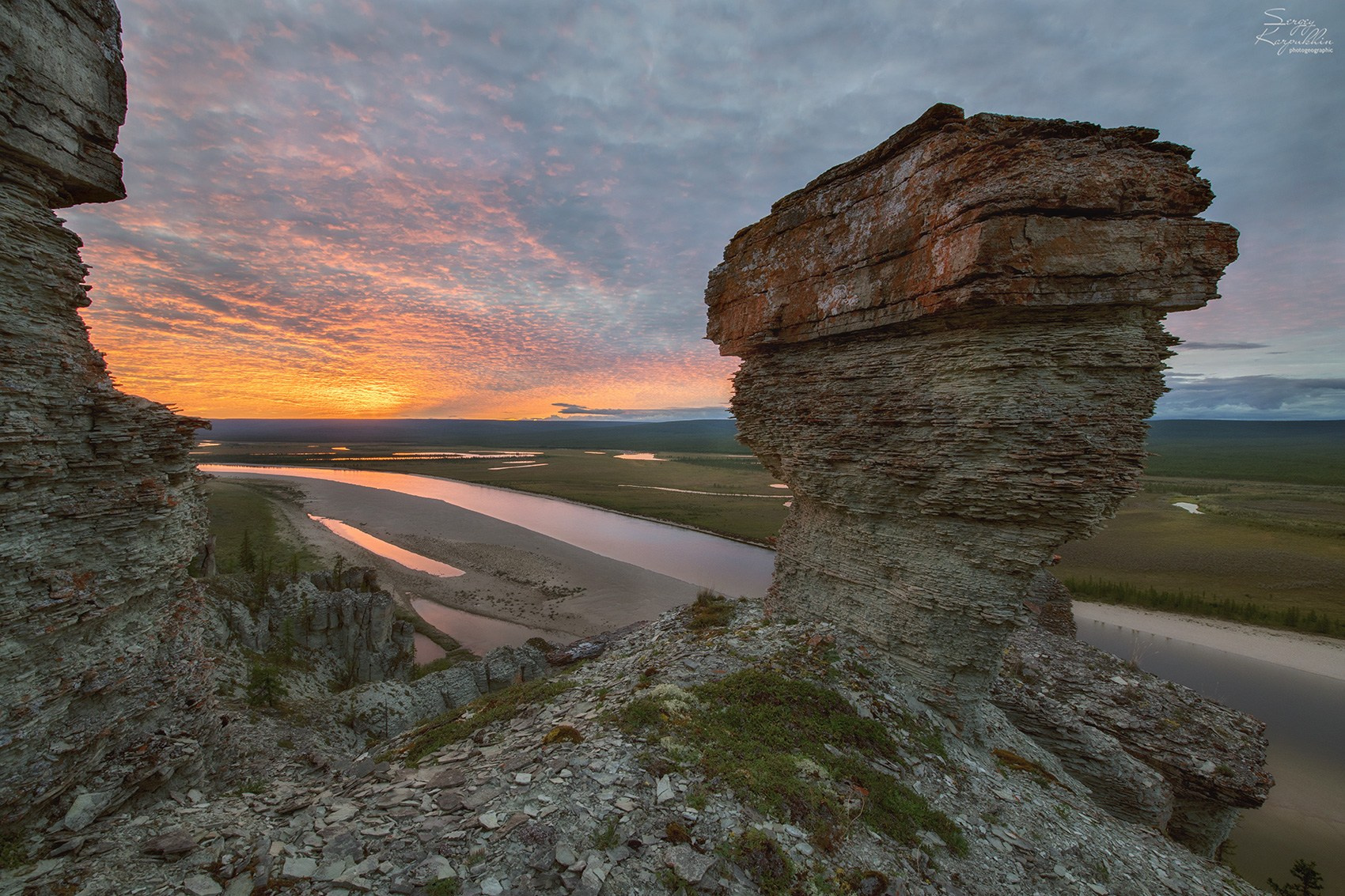 Река Оленёк, верхнее течение