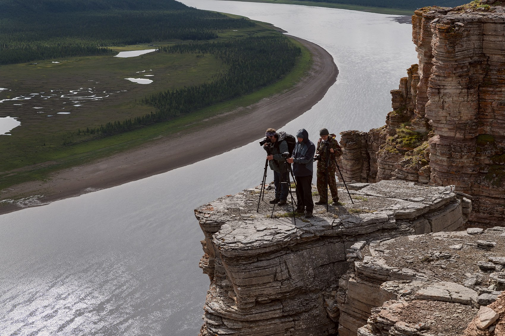 Река Оленёк, нижнее течение