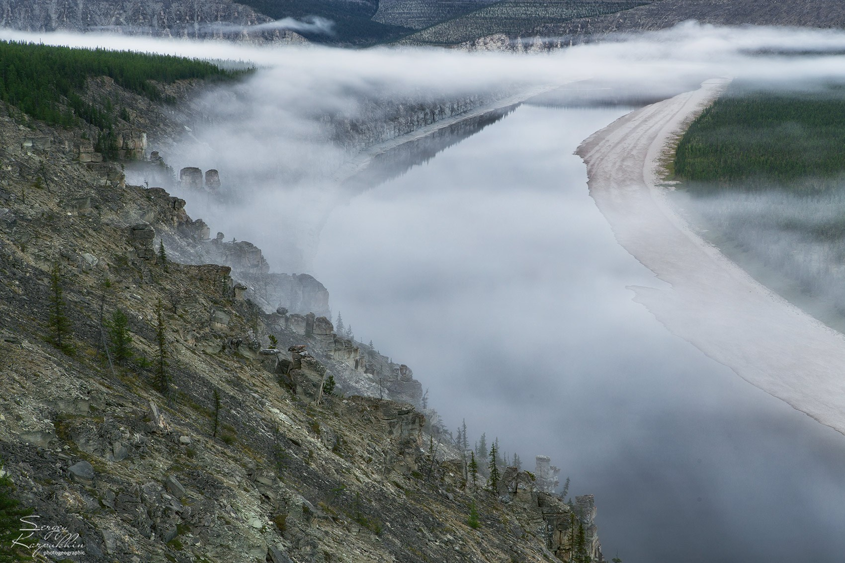 Река Оленёк, верхнее течение