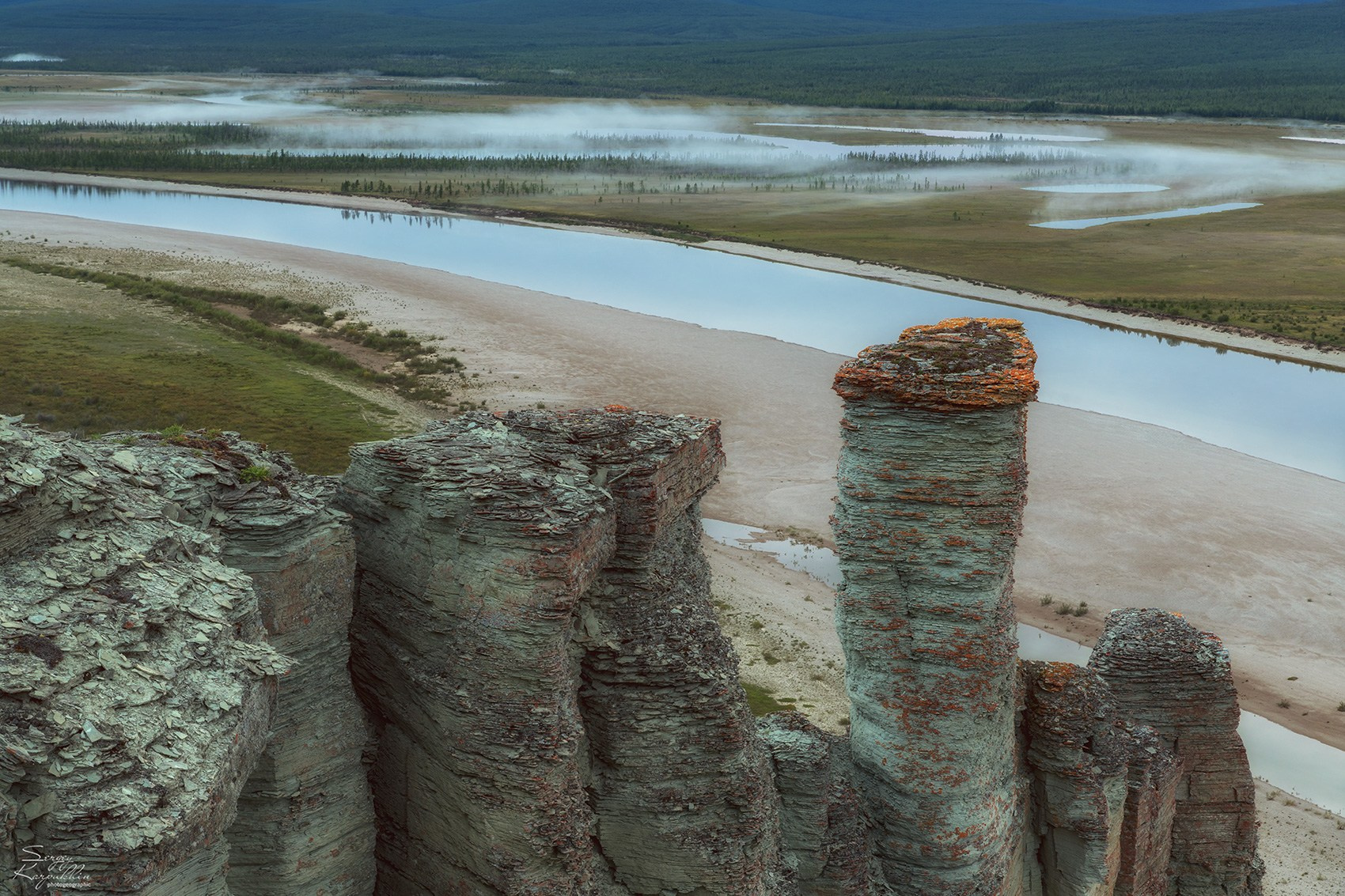 Река Оленёк, верхнее течение