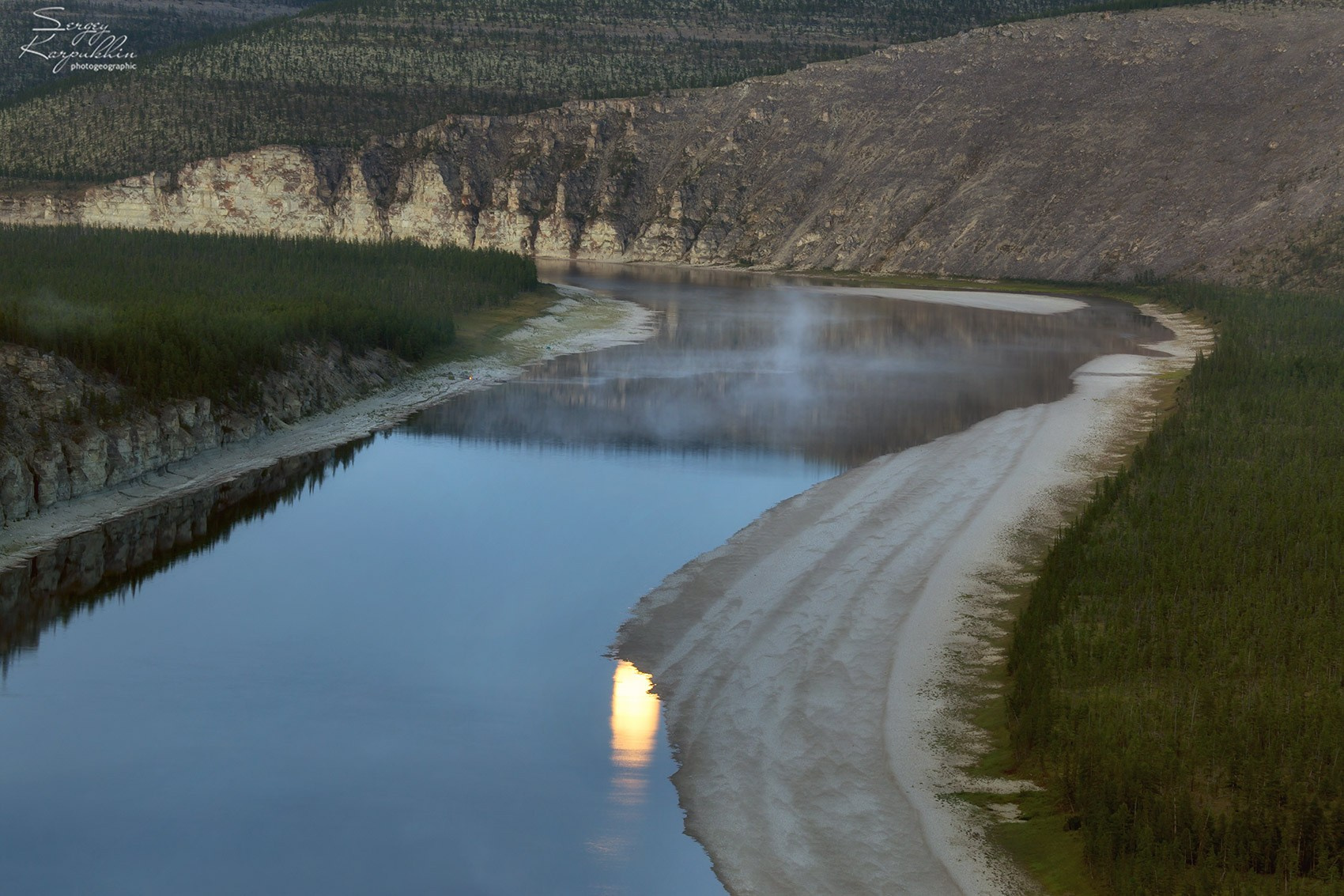Река Оленёк, верхнее течение