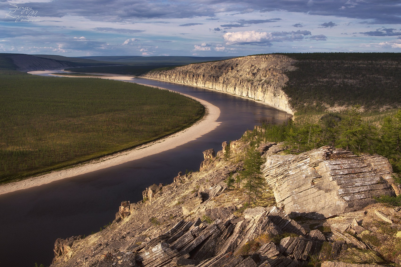 Река Оленёк, верхнее течение