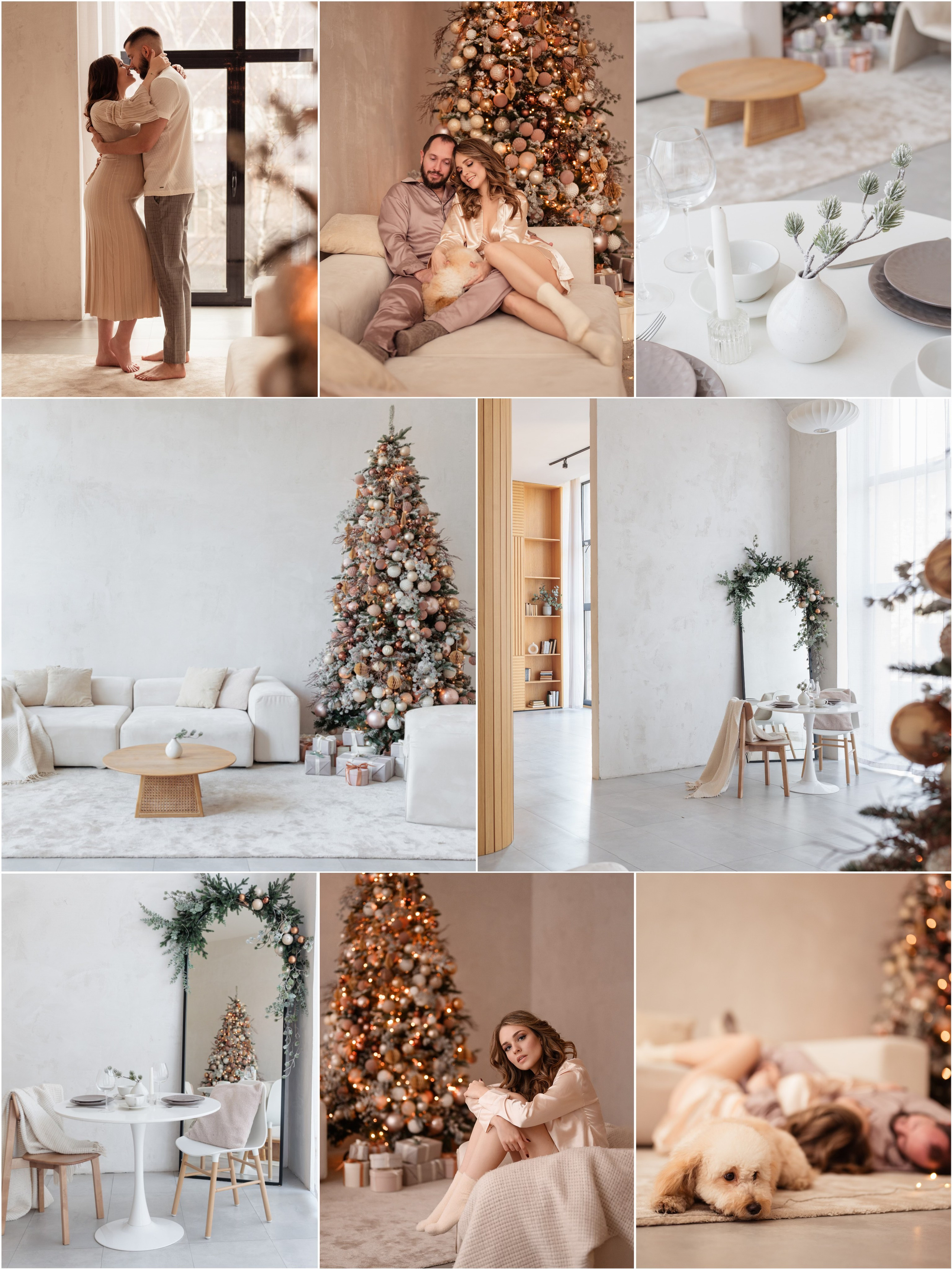 НОВЫЙ ГОД 25/26. Алина Полонейчик, фотограф в Москве в стиле минимализм