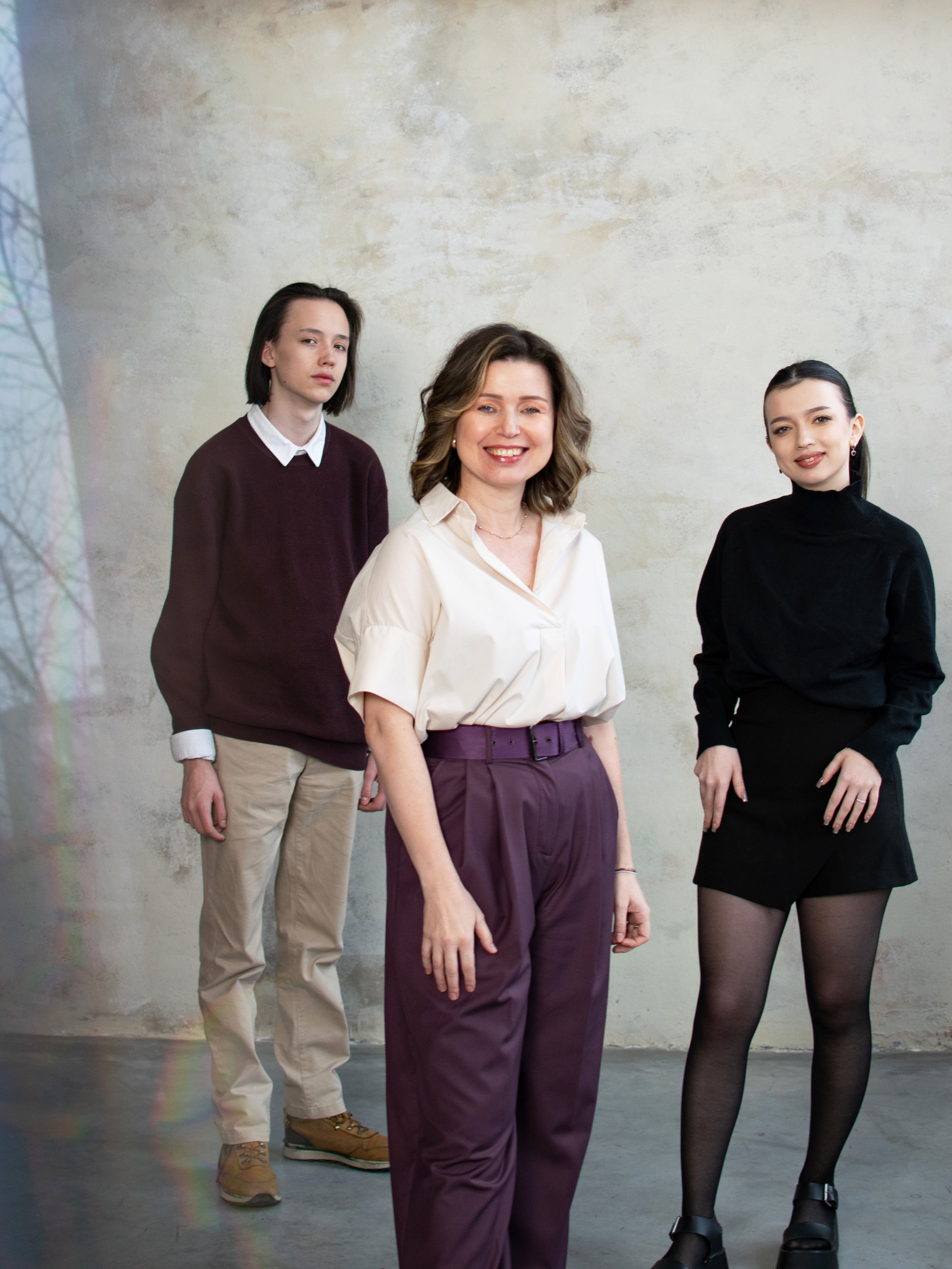 семейный портрет семейная фотосессия портрет трех поколений фотограф Омск Ульяна Красикова