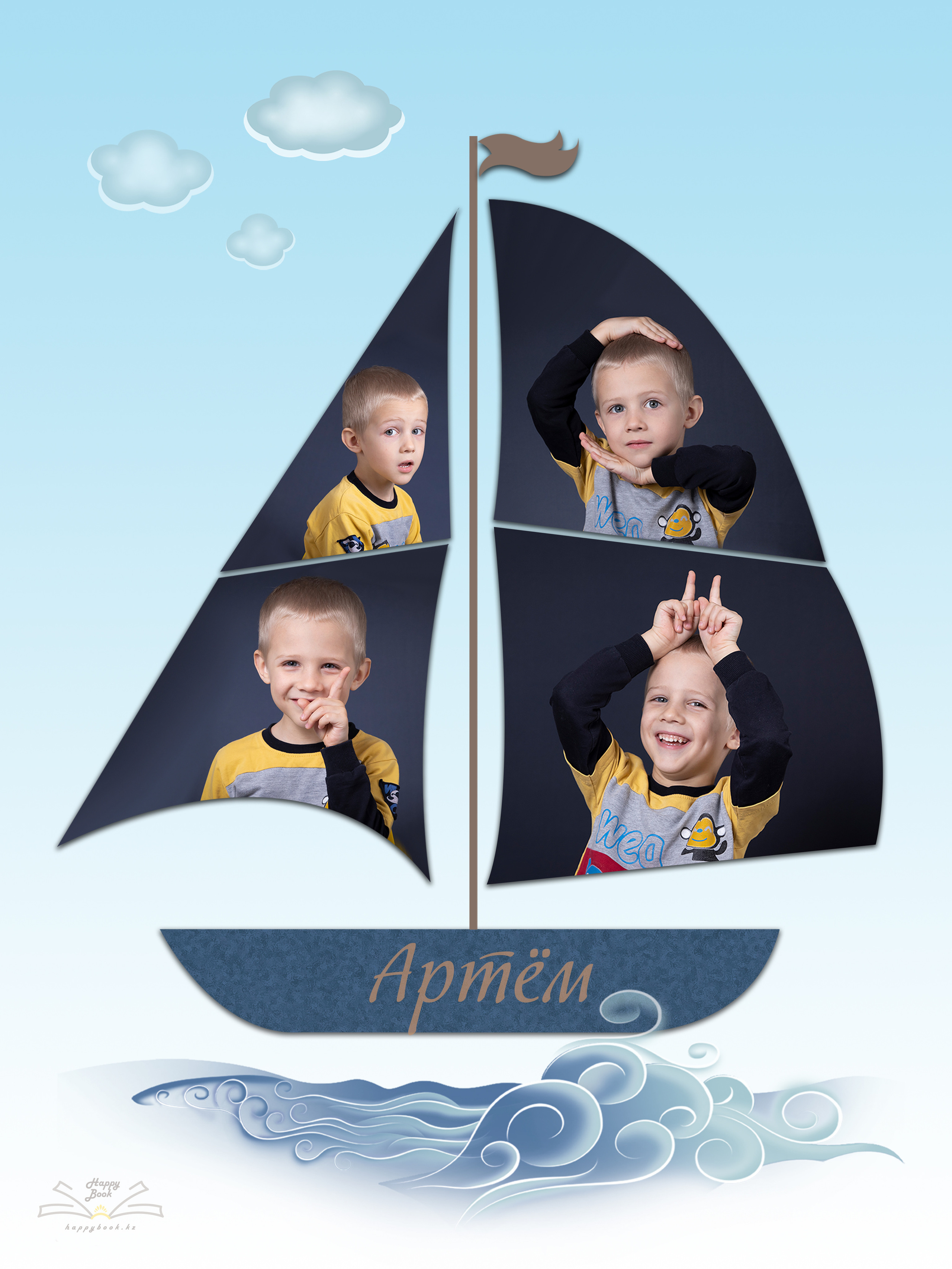 Стильные эмоциональные детские портреты. Детский фотограф в Алматы, виньетки, выпускной альбом Алматы