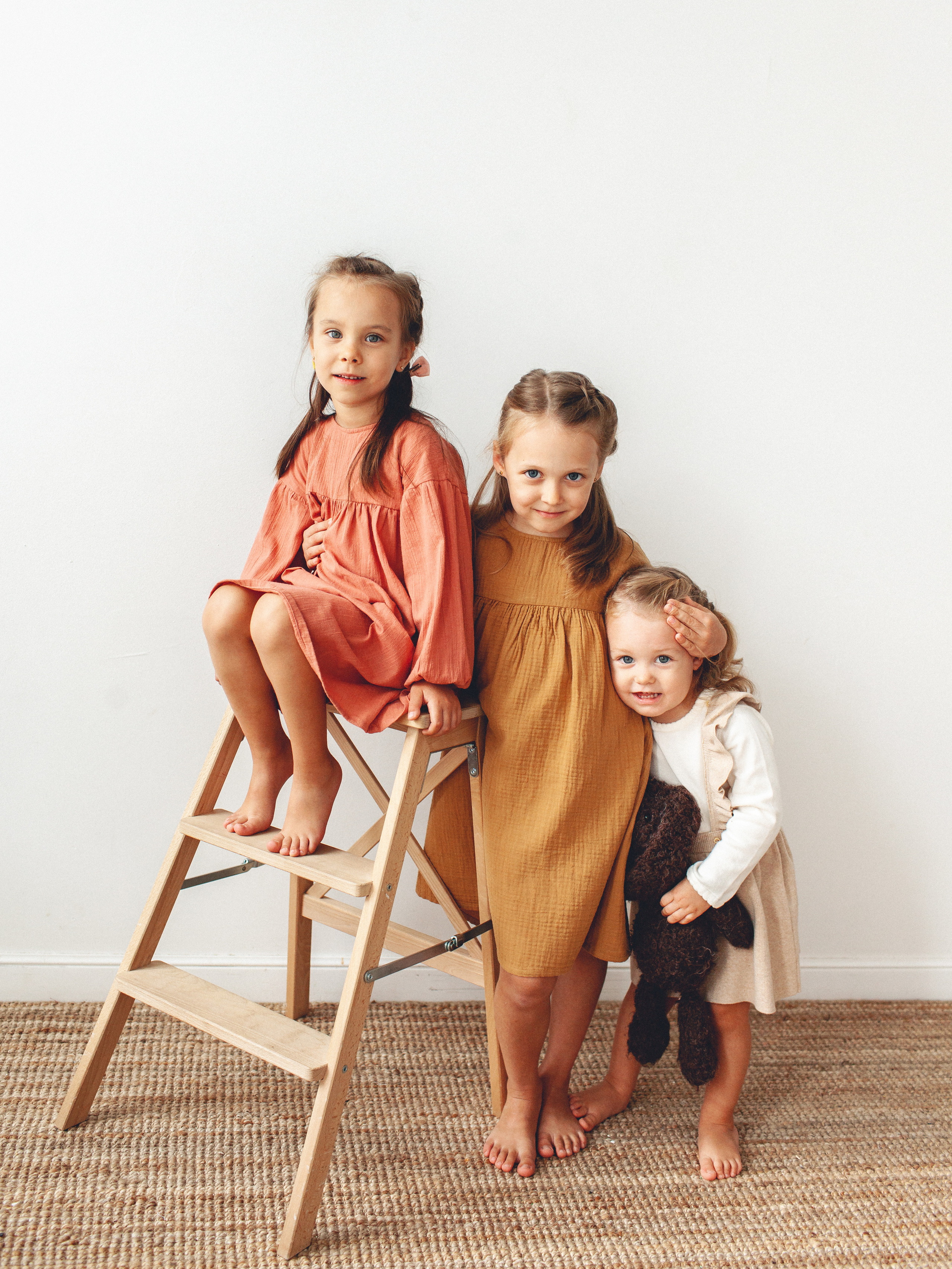 Backstage со съёмки сестёр. Детский фотограф в Самаре