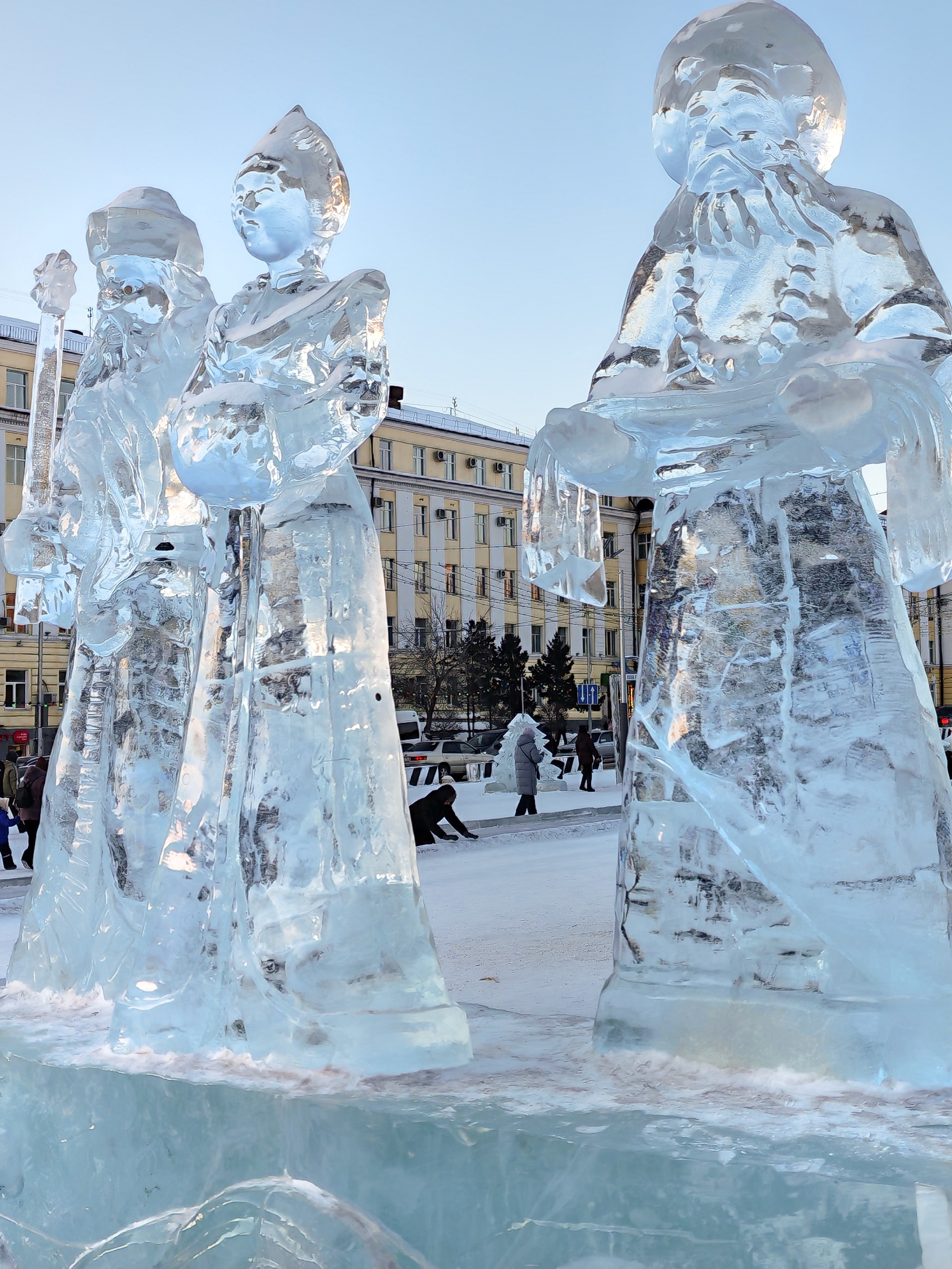 Ледовый городок. Polyakovlivashuk.ru