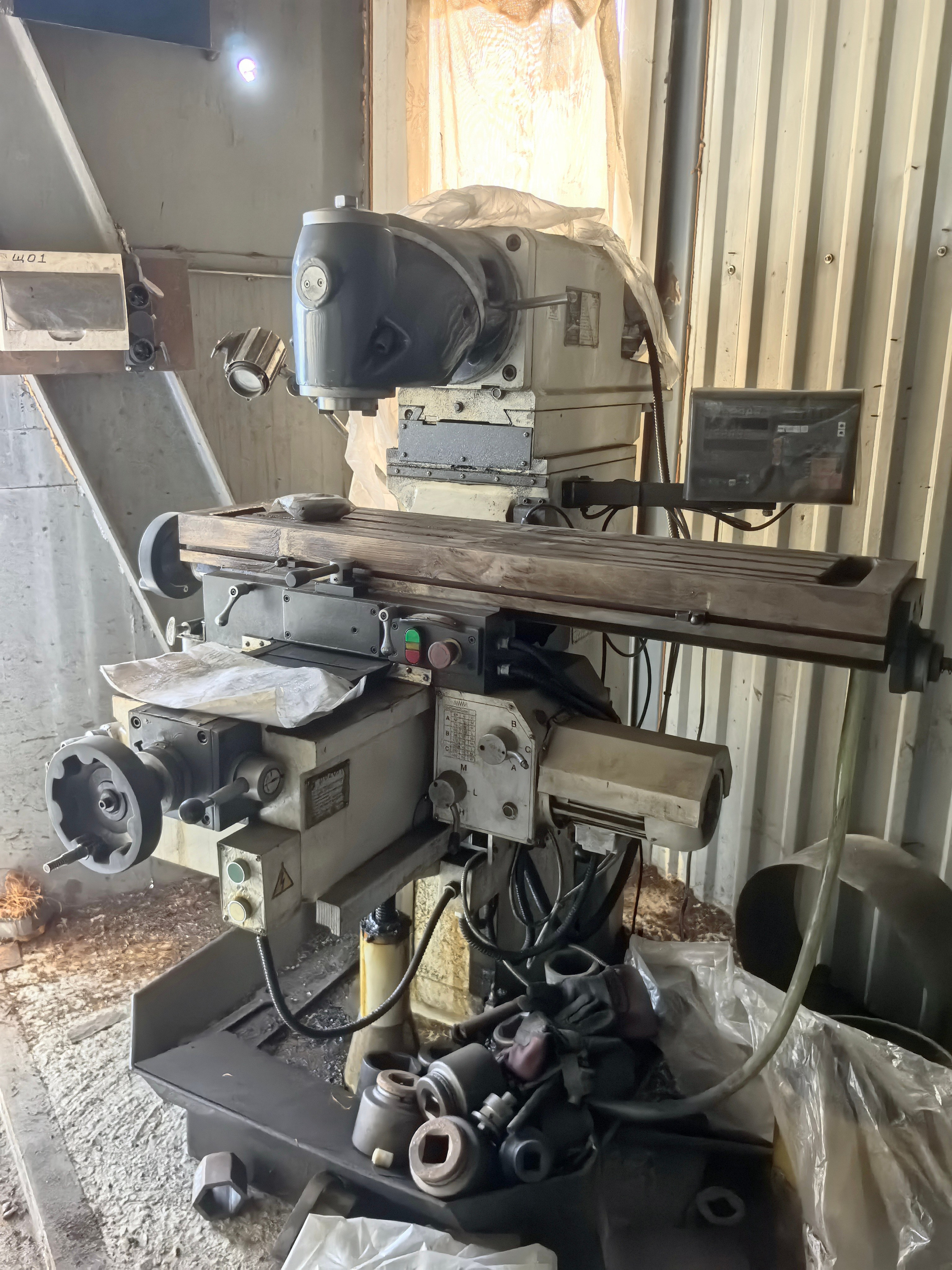 Универсальный фрезерный ​станок Proma FVV-125PD