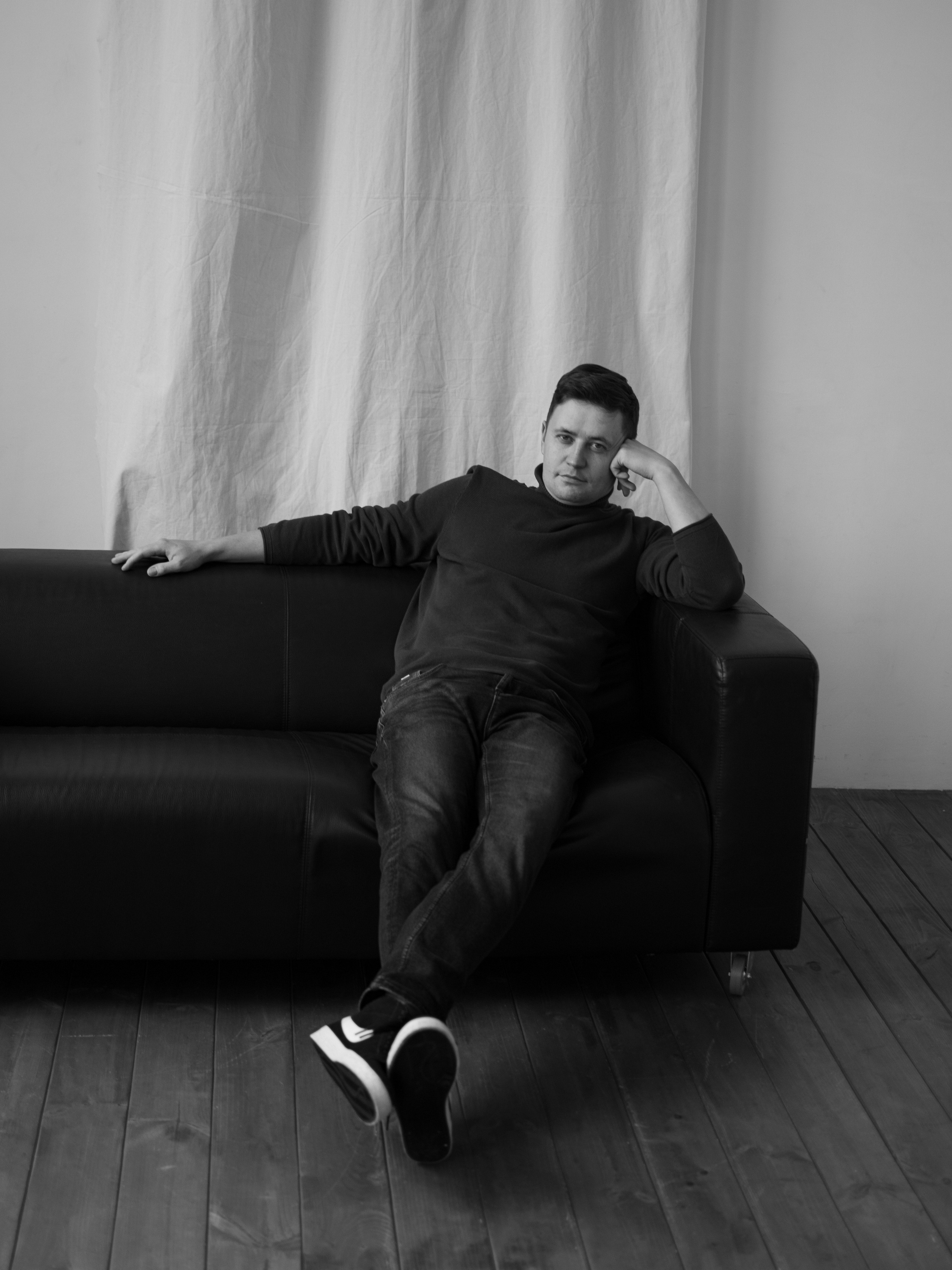 Портрет кинорежиссера Александра Кузовкова Фотограф Ульяна Красикова Омск