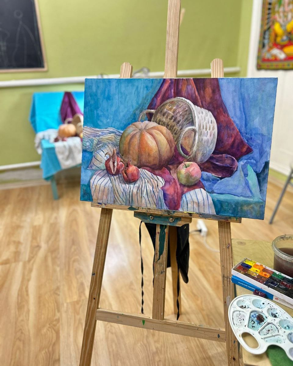 Групповые занятия для взрослых. Тихонова Анна —художник-график, художник-монументалист, живописец, педагог