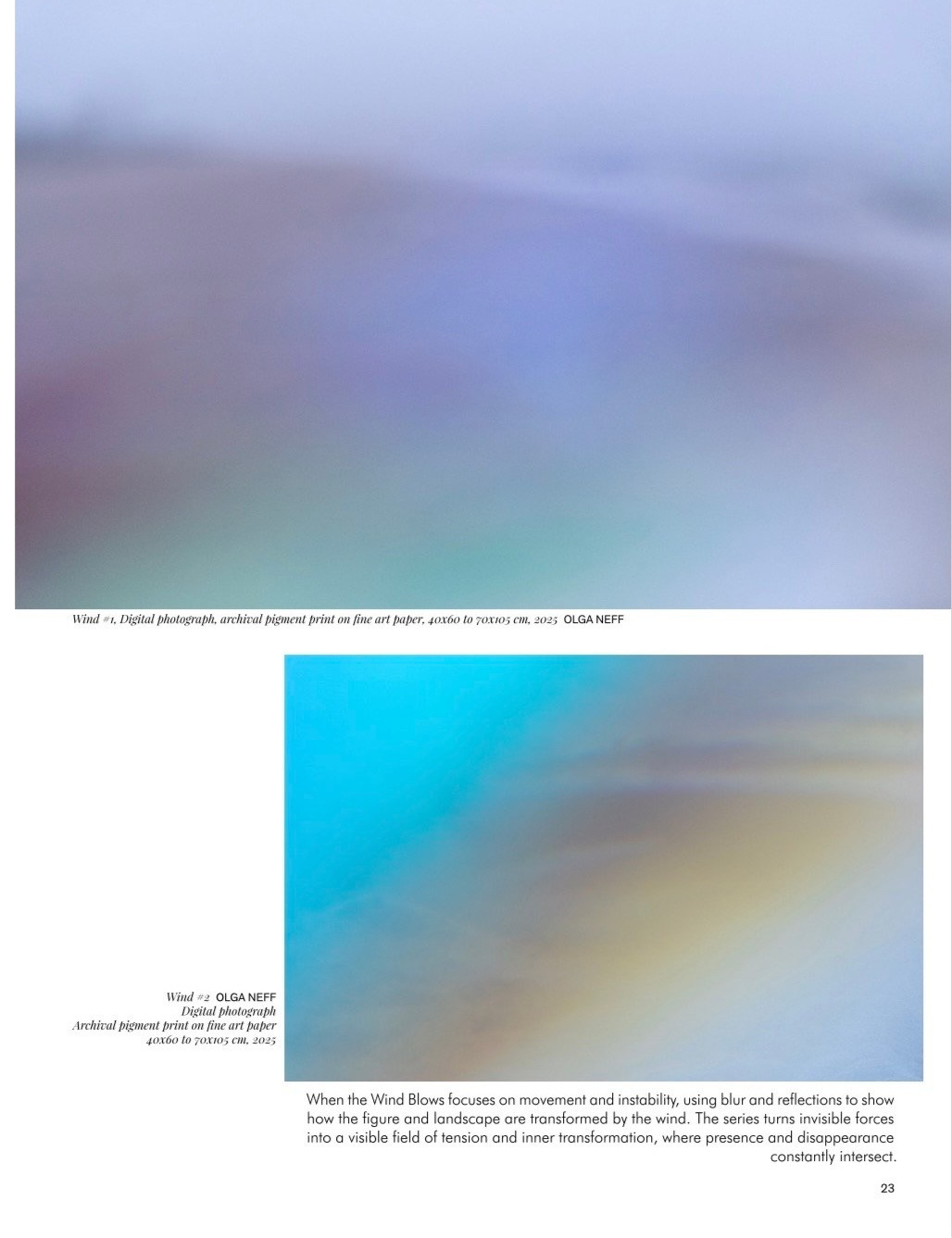 PUBLICATIONS. OLGA NEFF. Artist. Visual, Music, Poetry