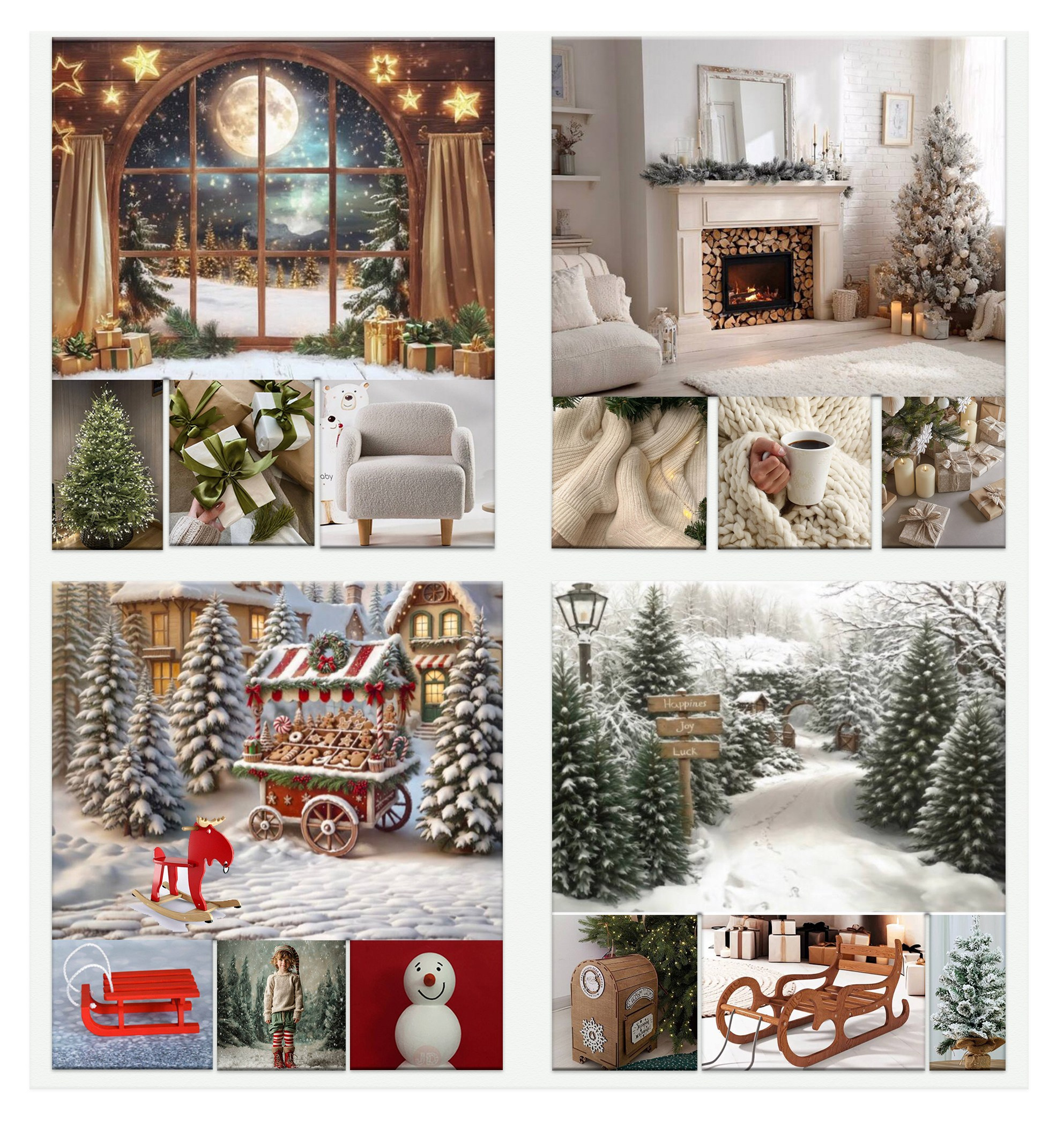 Пакет «Новогодний». «Вкадре» — фотосессия новорожденных Тула | детский фотограф в Туле