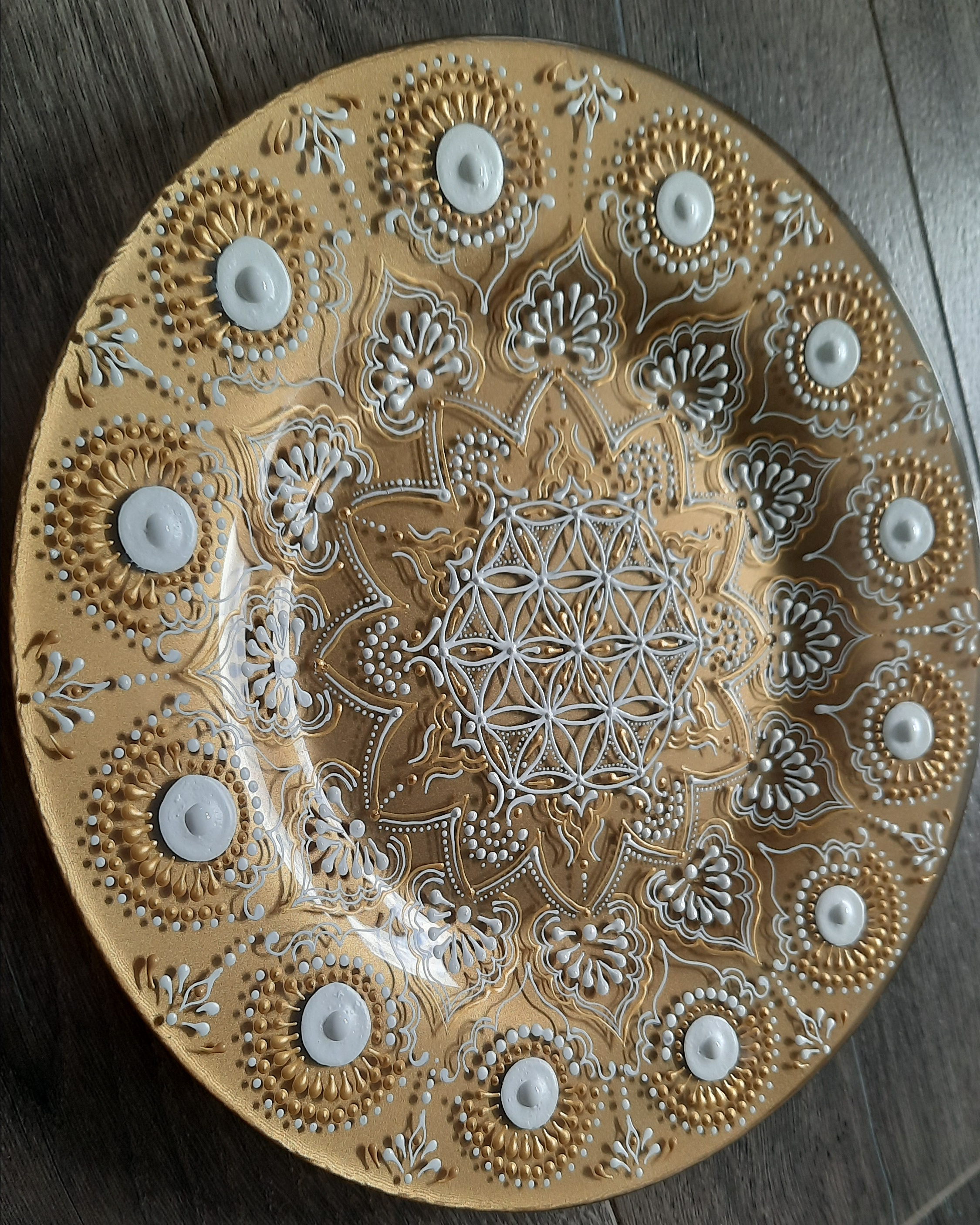 МАГАЗИН — «Сияние» Мандала на тарелочке. Свет Мандал Светланы Филимоновой