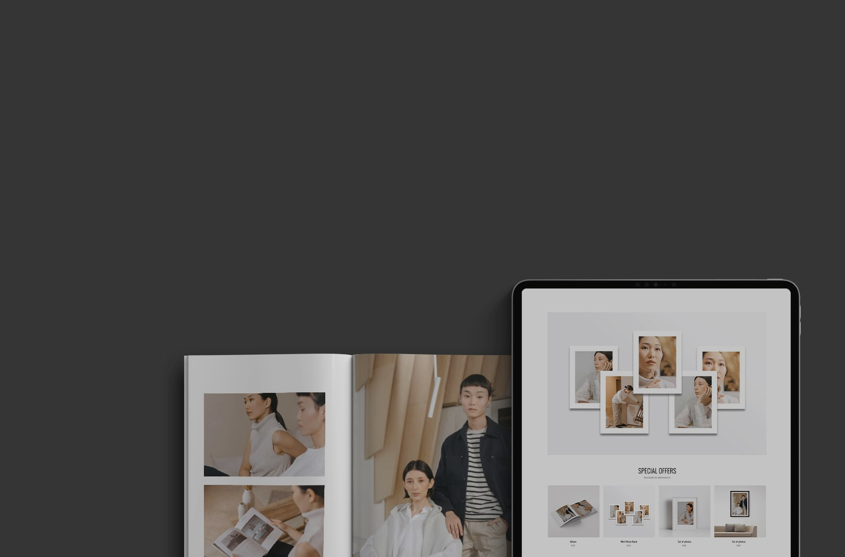 Wfolio — a website builder and cloud drive for photographers