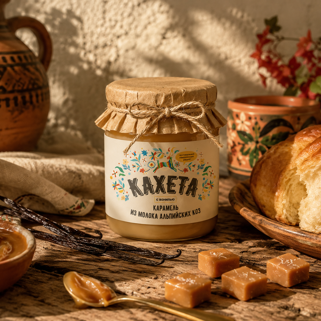 Этикетка карамели “Кахета”. Aleksandra Bulgakova, packaging and identity
