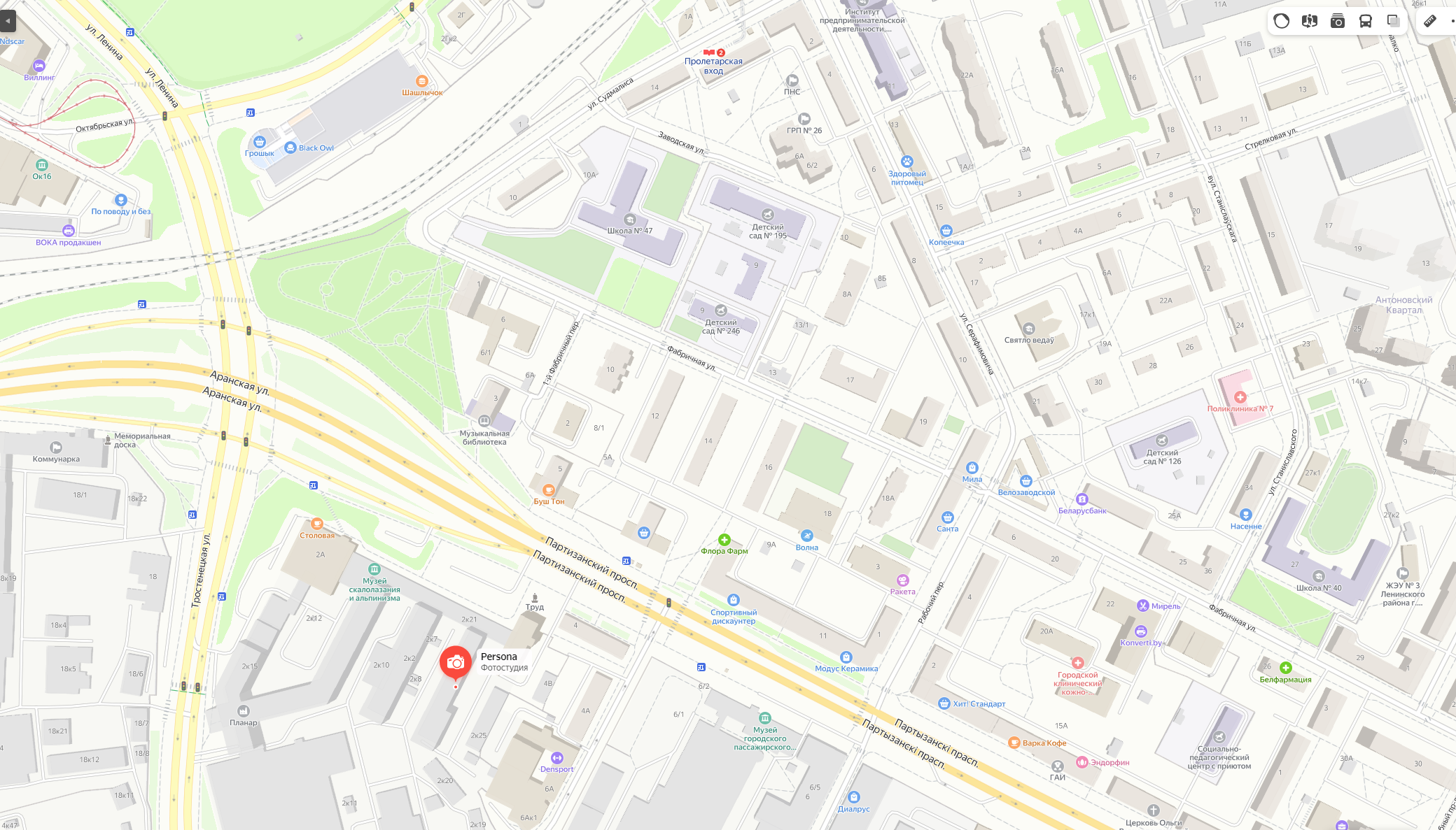 Как добраться. Фотостудия Persona