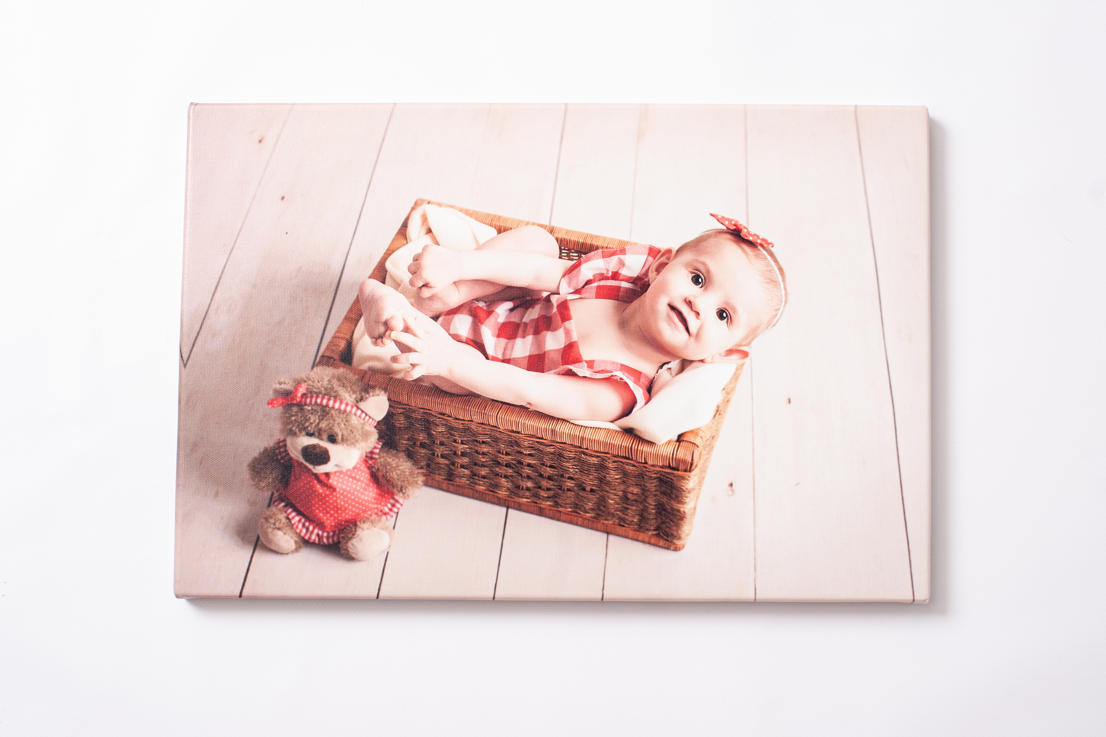 Печать фото на Холсте. BABY ZOOM фотостудия в Казани