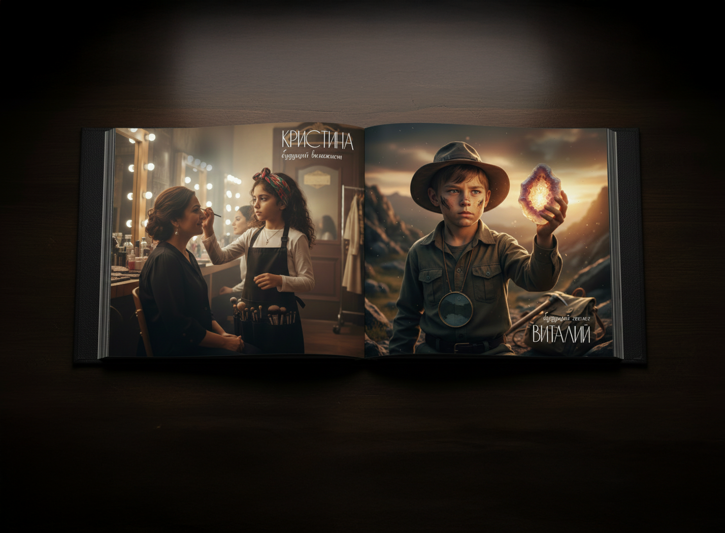 Фотокниги «Будущая профессия». Фотосъёмка и фотоальбомы от ZARA photo