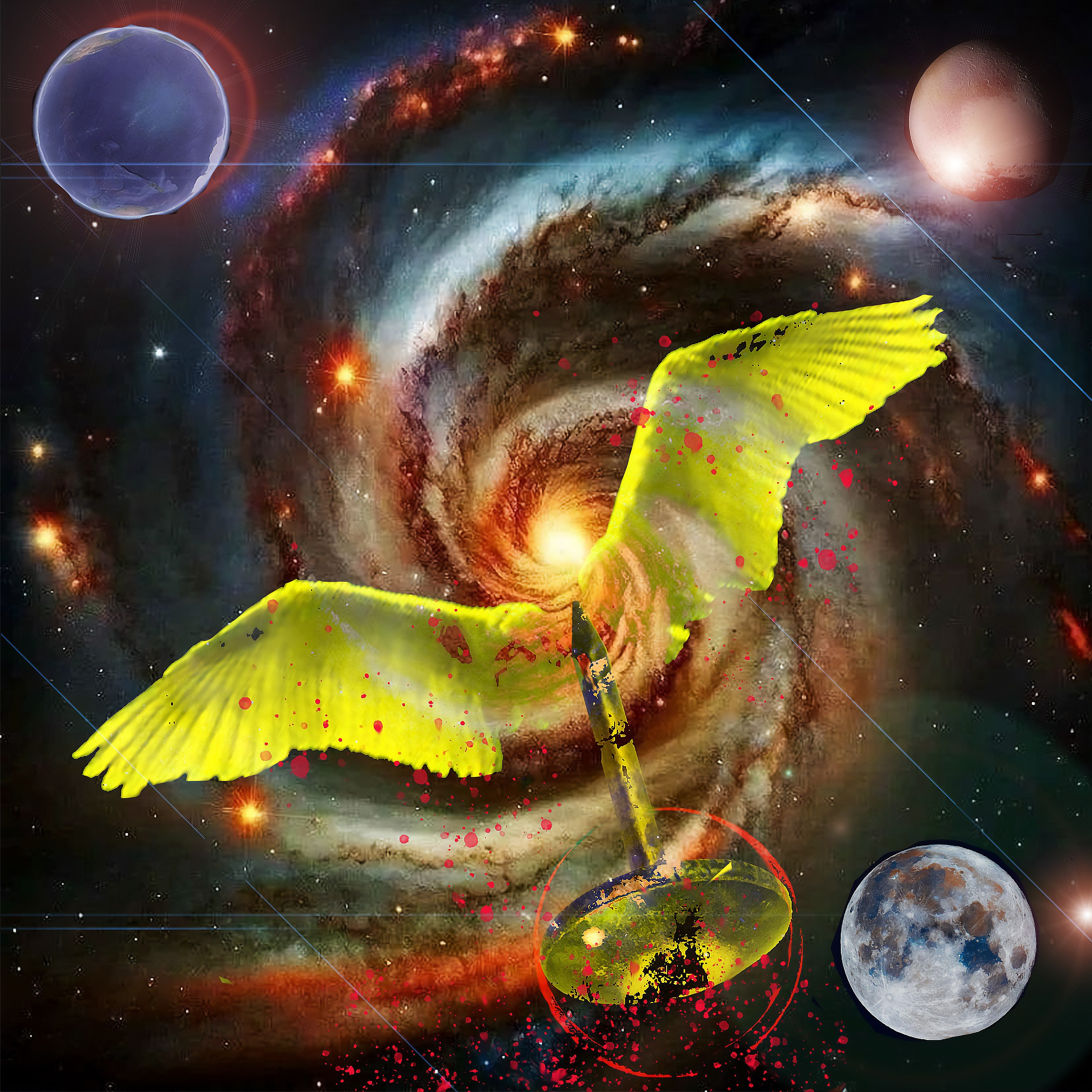 Metaphysics of cosmism. Visual artist, photographer Liana Darenskaya, Moscow